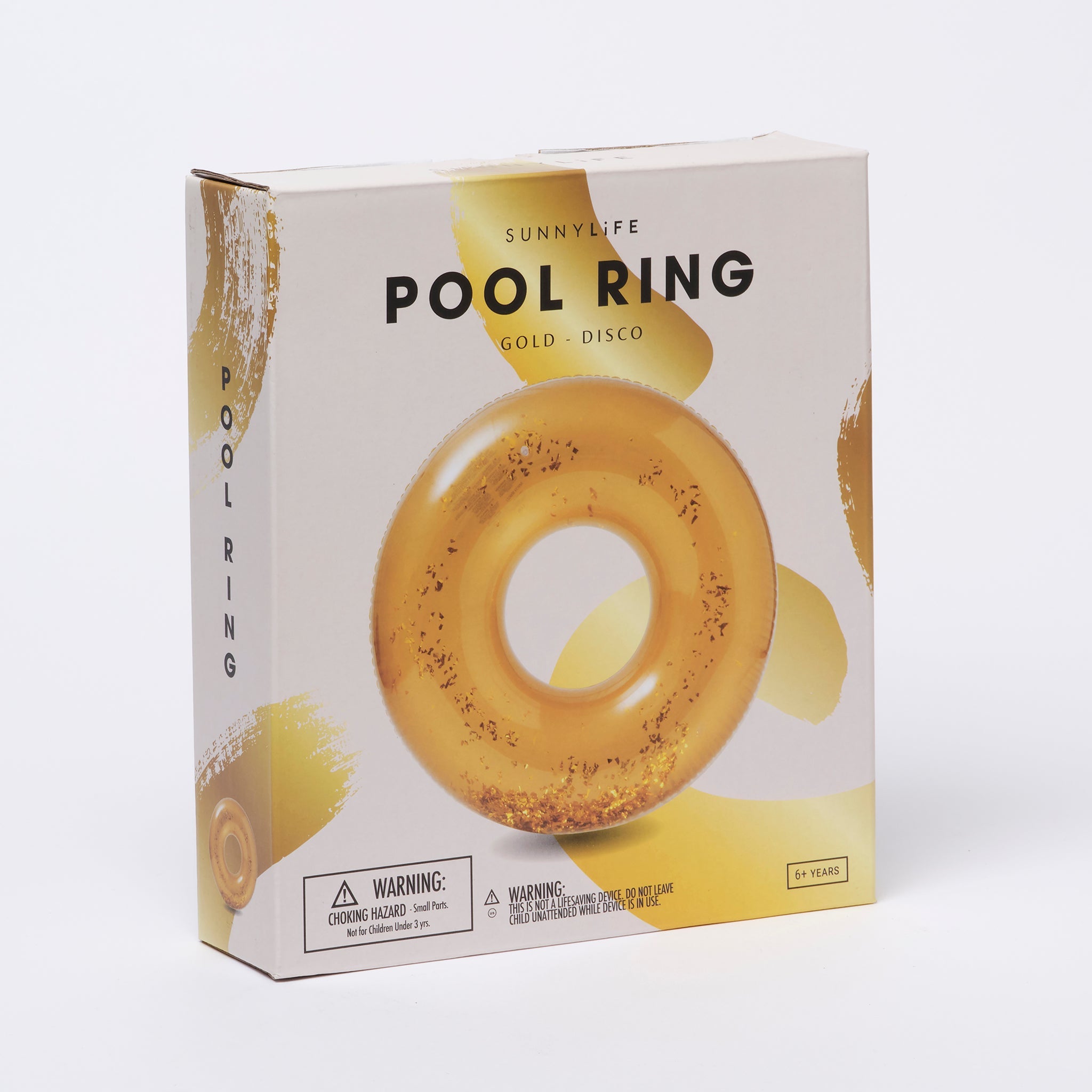 SUNNYLiFE | Pool Ring | Disco Gold