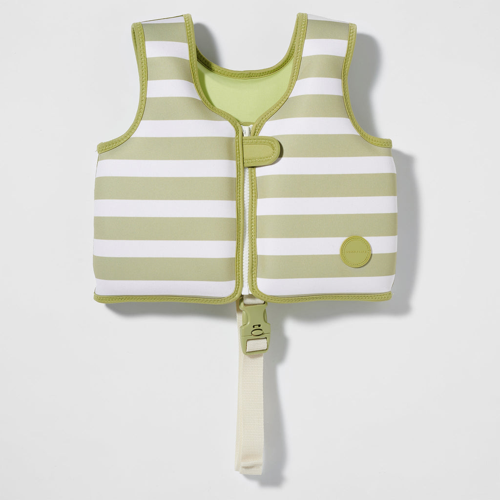 SUNNYLIFE Kids Swim Vest 3-6 Ocean Magic Pink