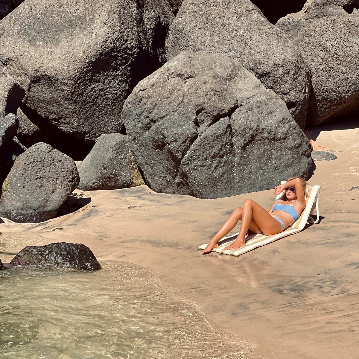 Reclining Beach Chair - Mango Bay - SUNNYLiFE US