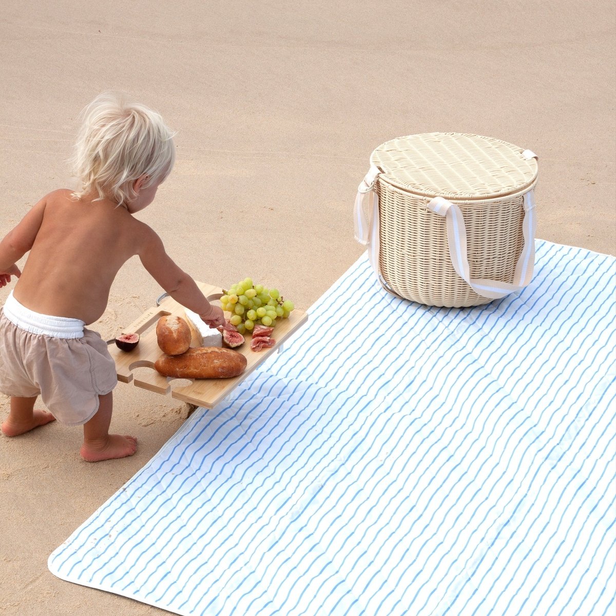 Round Picnic Cooler Basket - SUNNYLiFE US