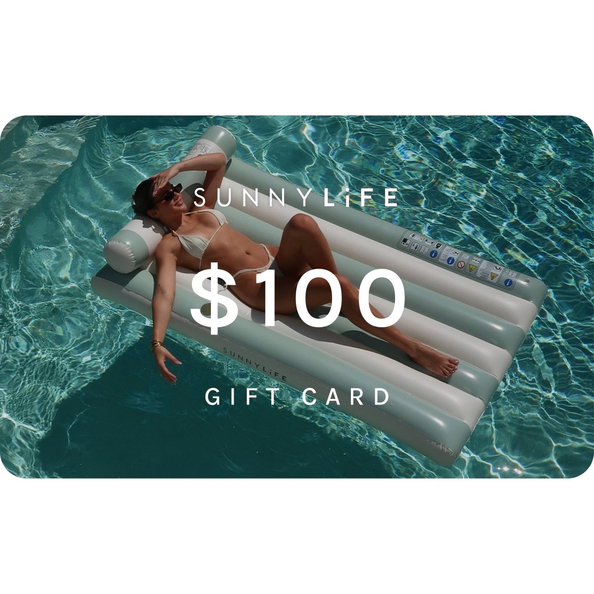 $100 Online E - Gift Card | Sunnylife - SUNNYLiFE US