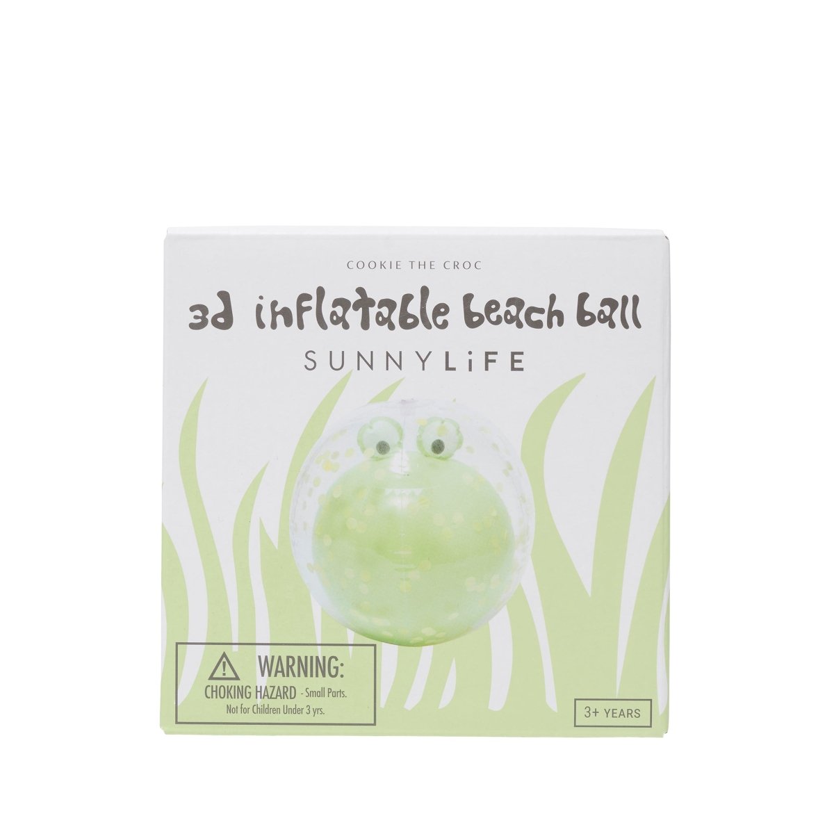 3D Inflatable Beach Ball - Cookie the Croc - SUNNYLiFE US