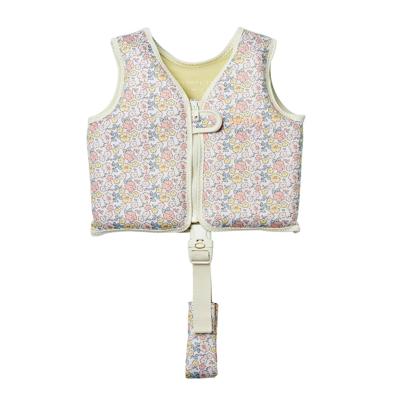 Swim Vest 1-2 - Into the Garden Ditsy Floral