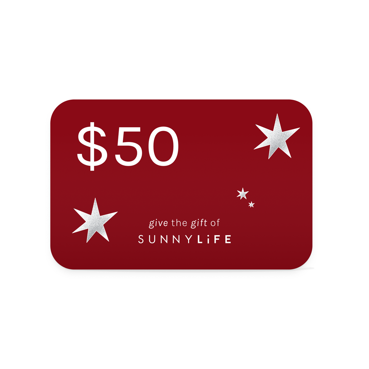 $50 Online E-Gift Card | Sunnylife