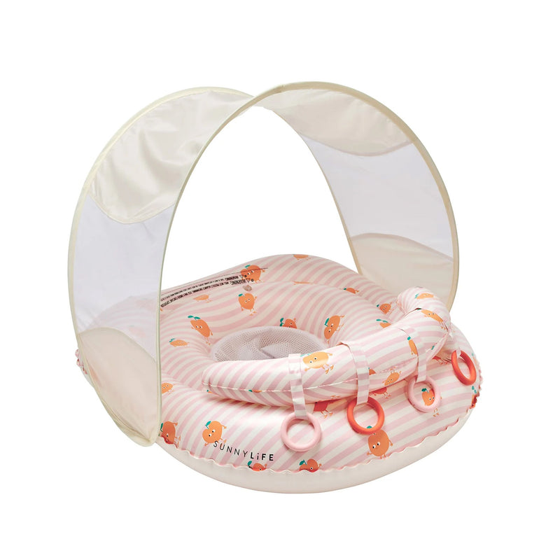 Interactive Baby Float - Poppy the Peach Pink Stripe