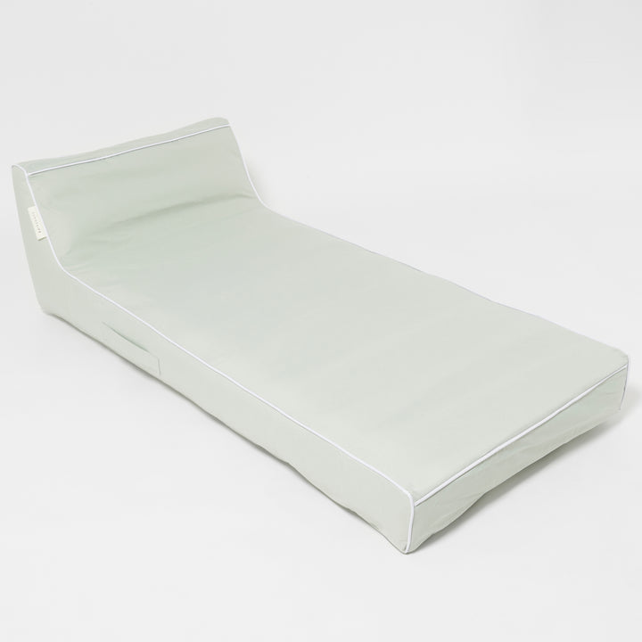 Luxe Lie-On Lounger Float | The Vacay Soft Olive