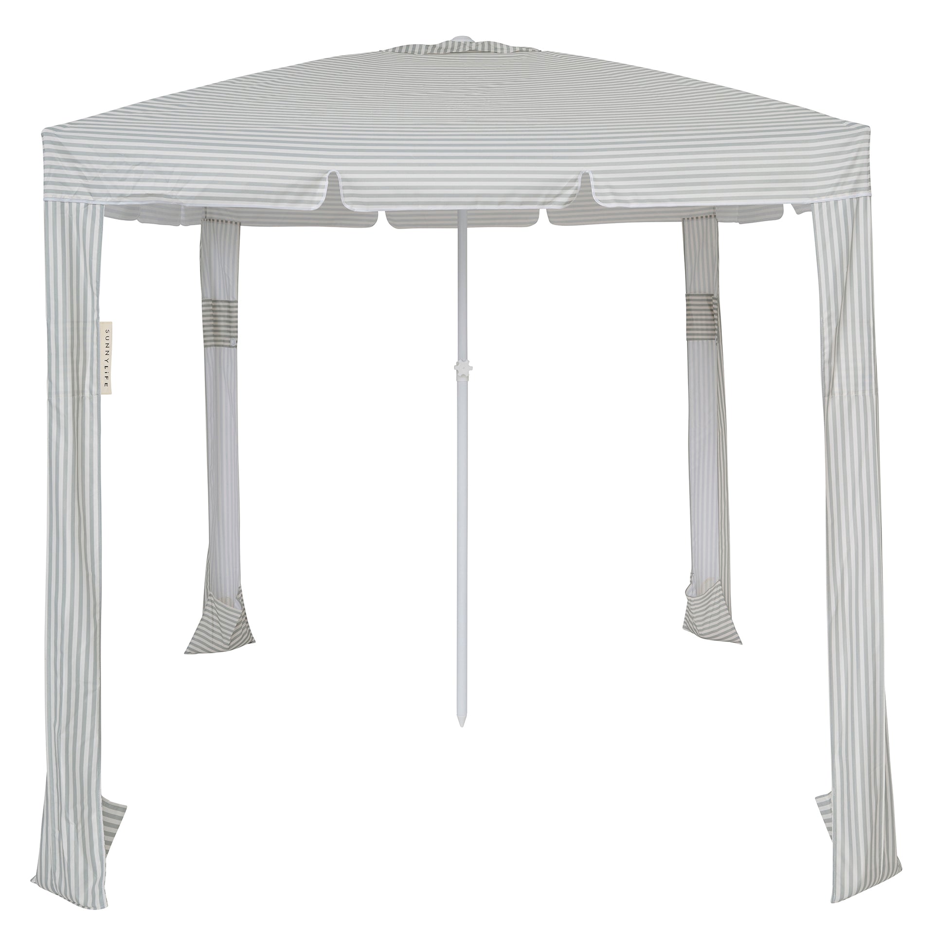Beach Cabana - Sea Sage Stripe