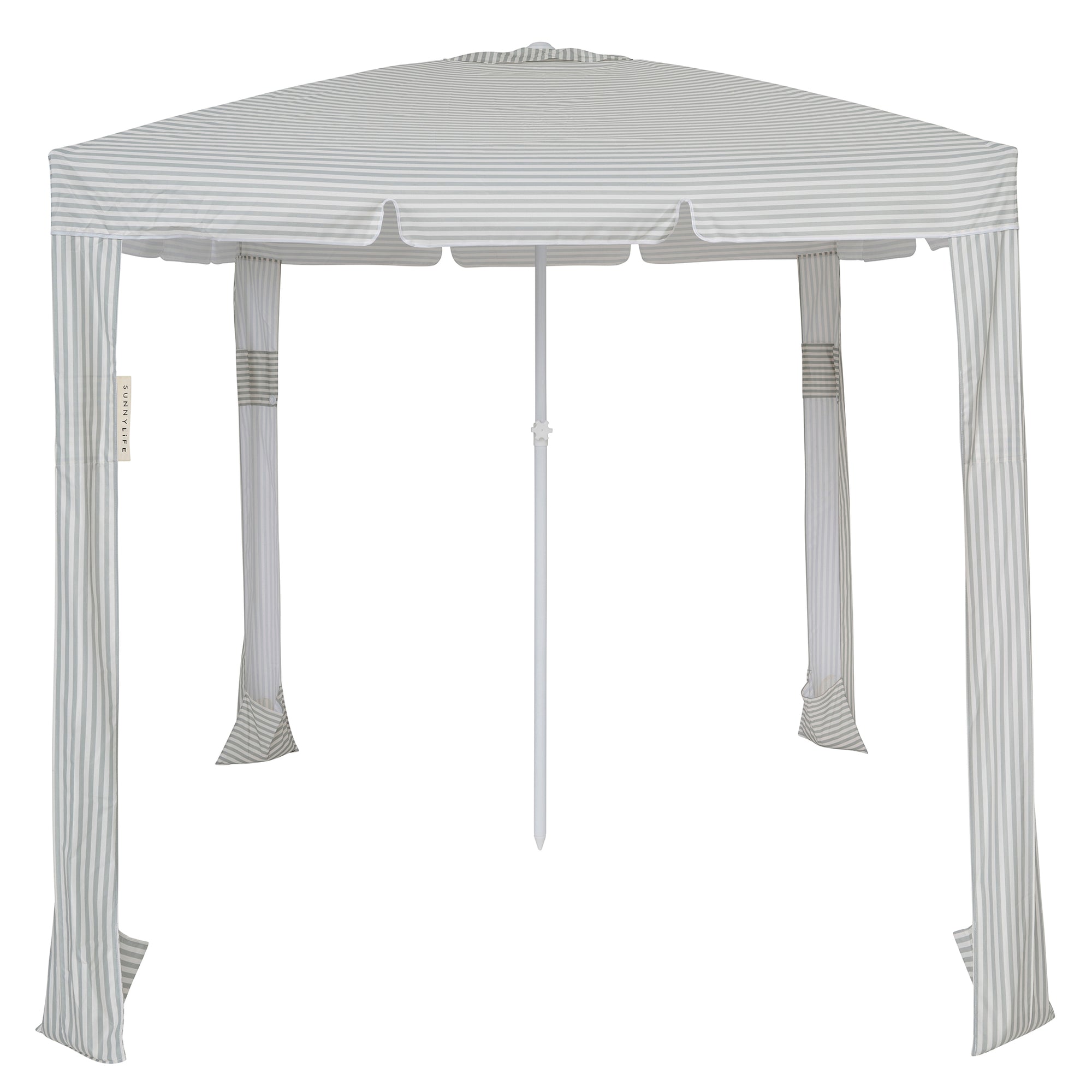 Beach Cabana - Sea Sage Stripe