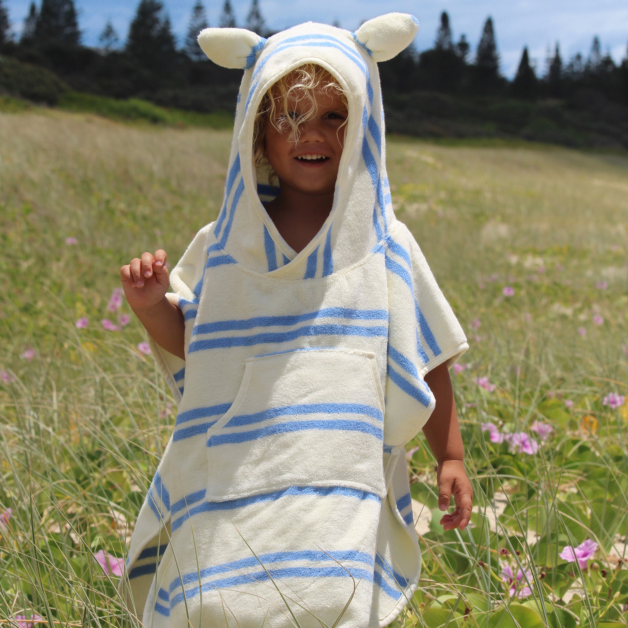 Kids Character Hooded Towel - Sammy the Seagull