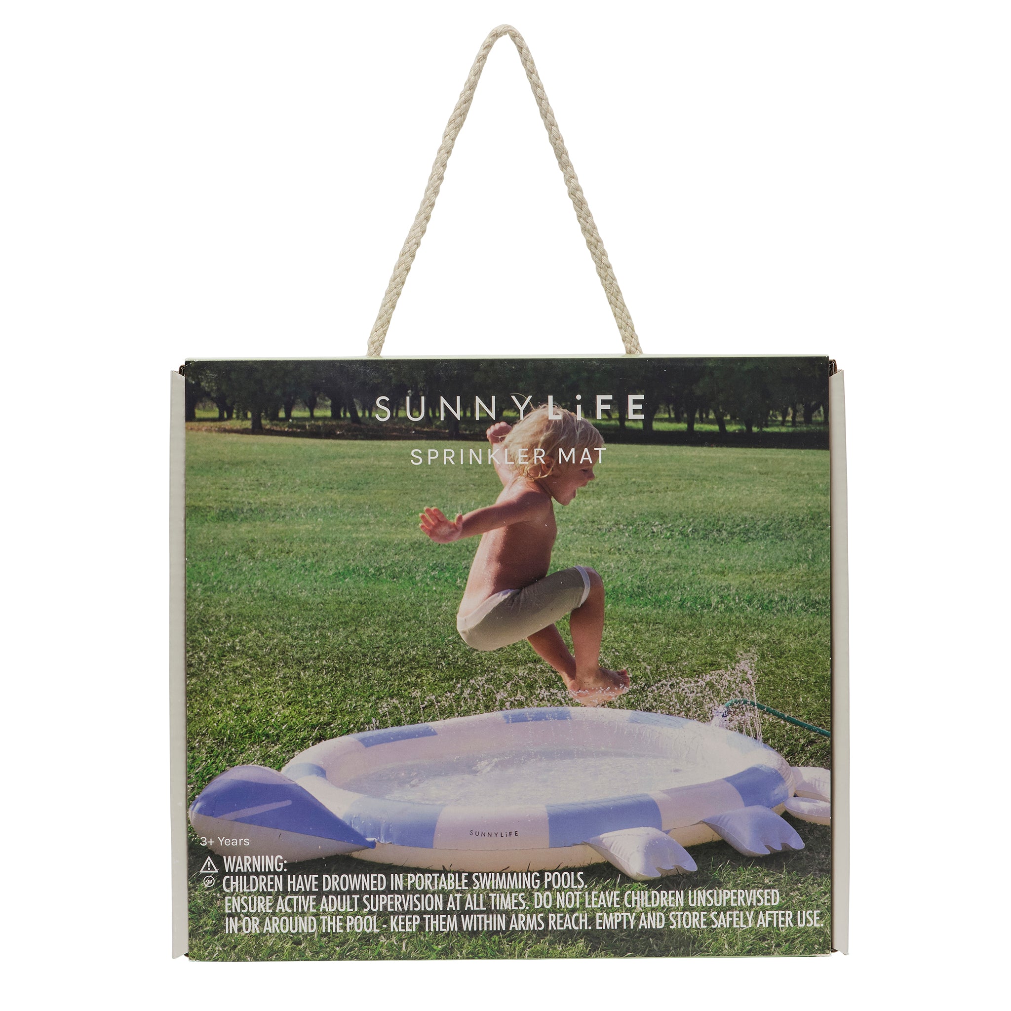 Kids Sprinkler Mat - Into the Wild Blue