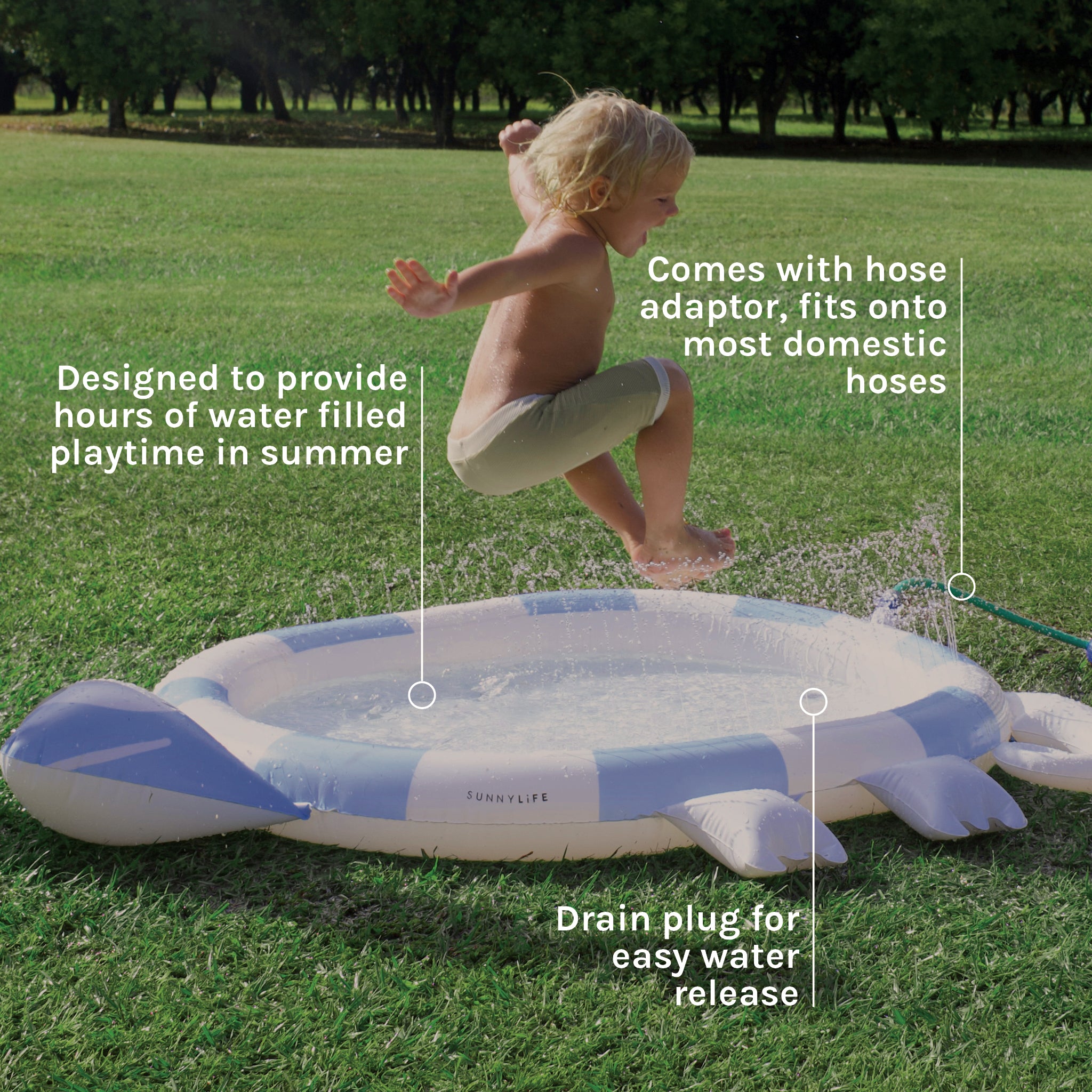 Kids Inflatable Water Sprinkler | SUNNYliFE