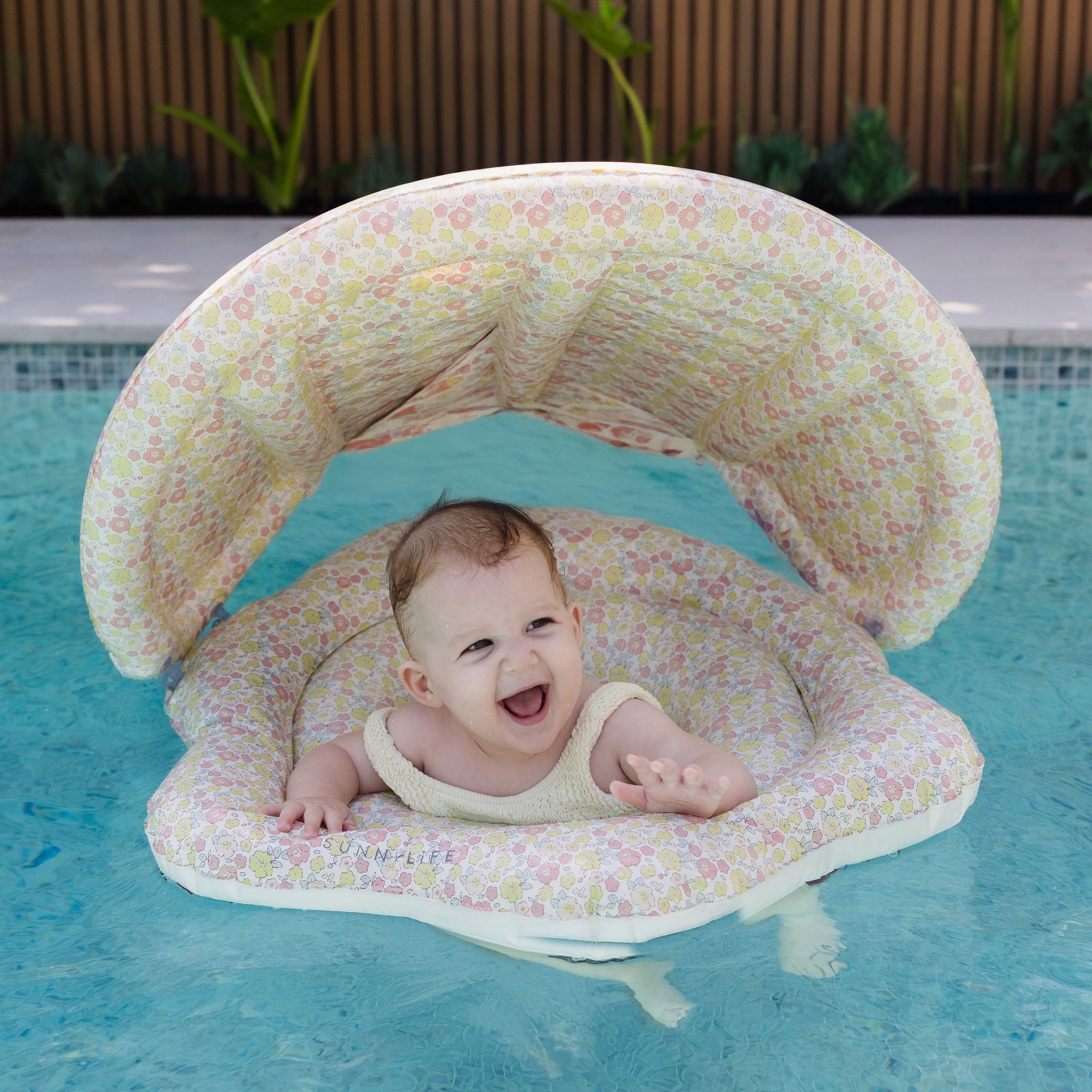 Baby Float - Into the Garden Ditsy Floral