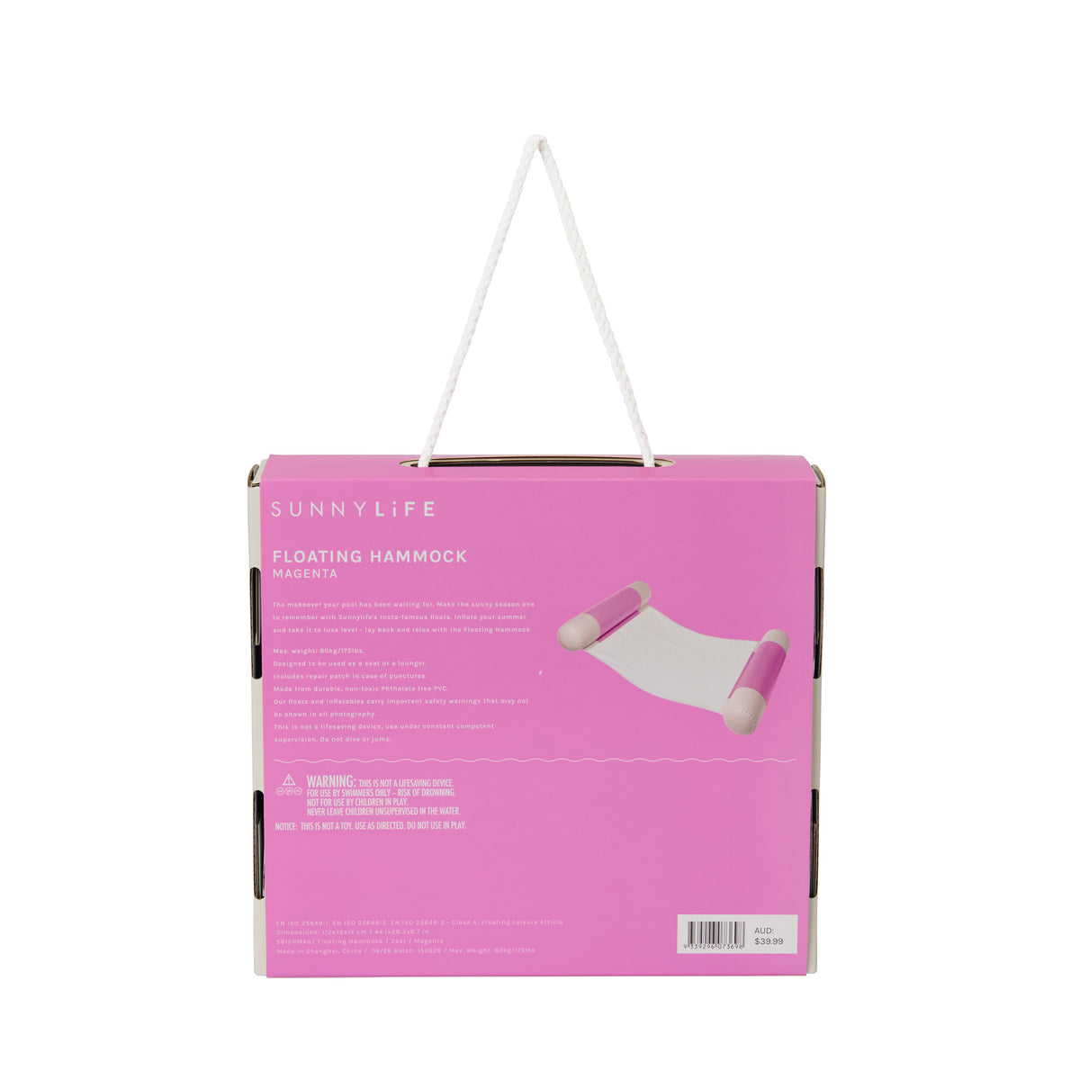 Floating Hammock -  Magenta