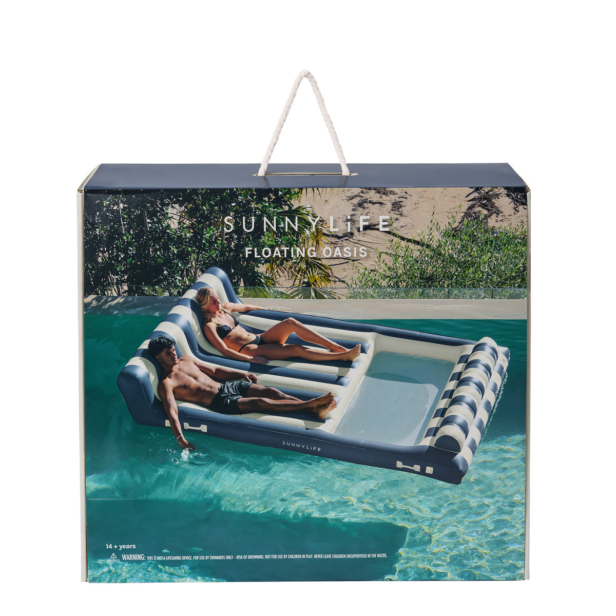 Floating Oasis - Marine Stripe