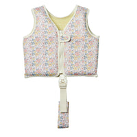 Kids Swim Vest 1-2 - Into the Garden Ditsy Floral
