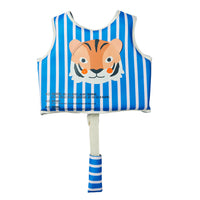Kids Swim Vest 2-3 - Tino the Tiger Blue