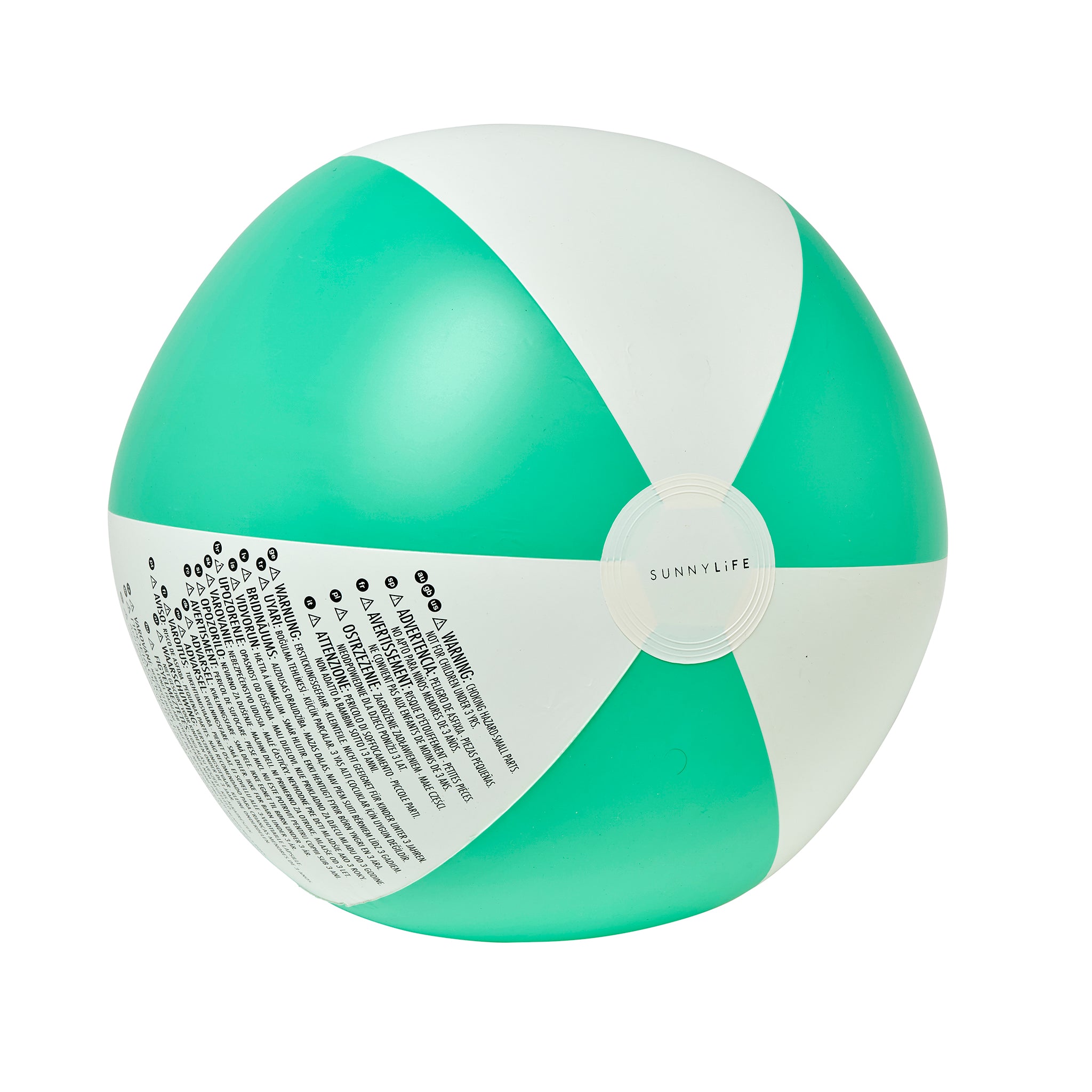 Inflatable Beach Ball - Pool Party Neon Green