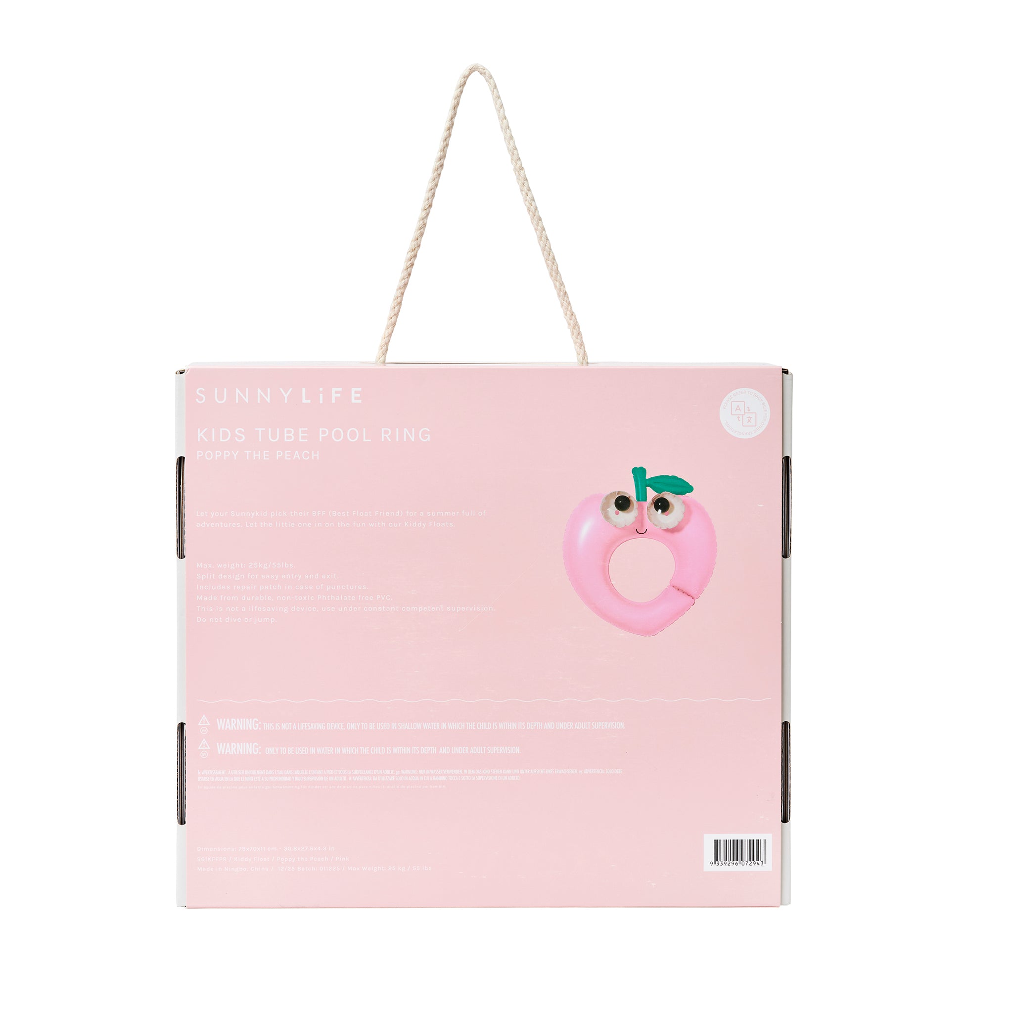 Kiddy Float - Poppy the Peach Pink