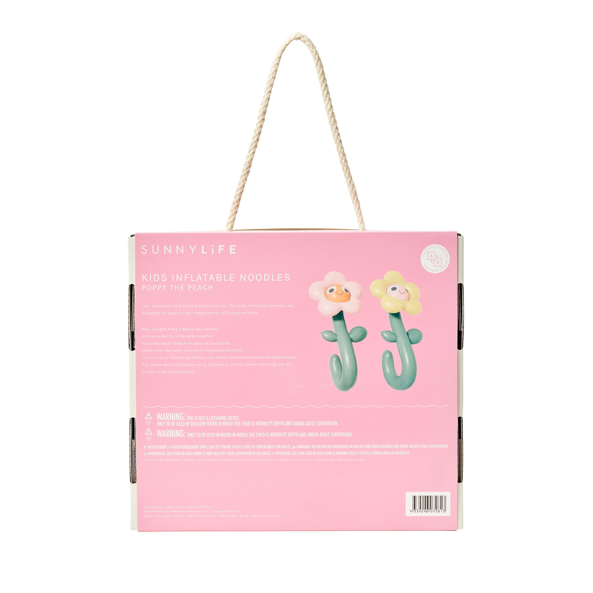 Kids Inflatable Noodle - Poppy the Peach