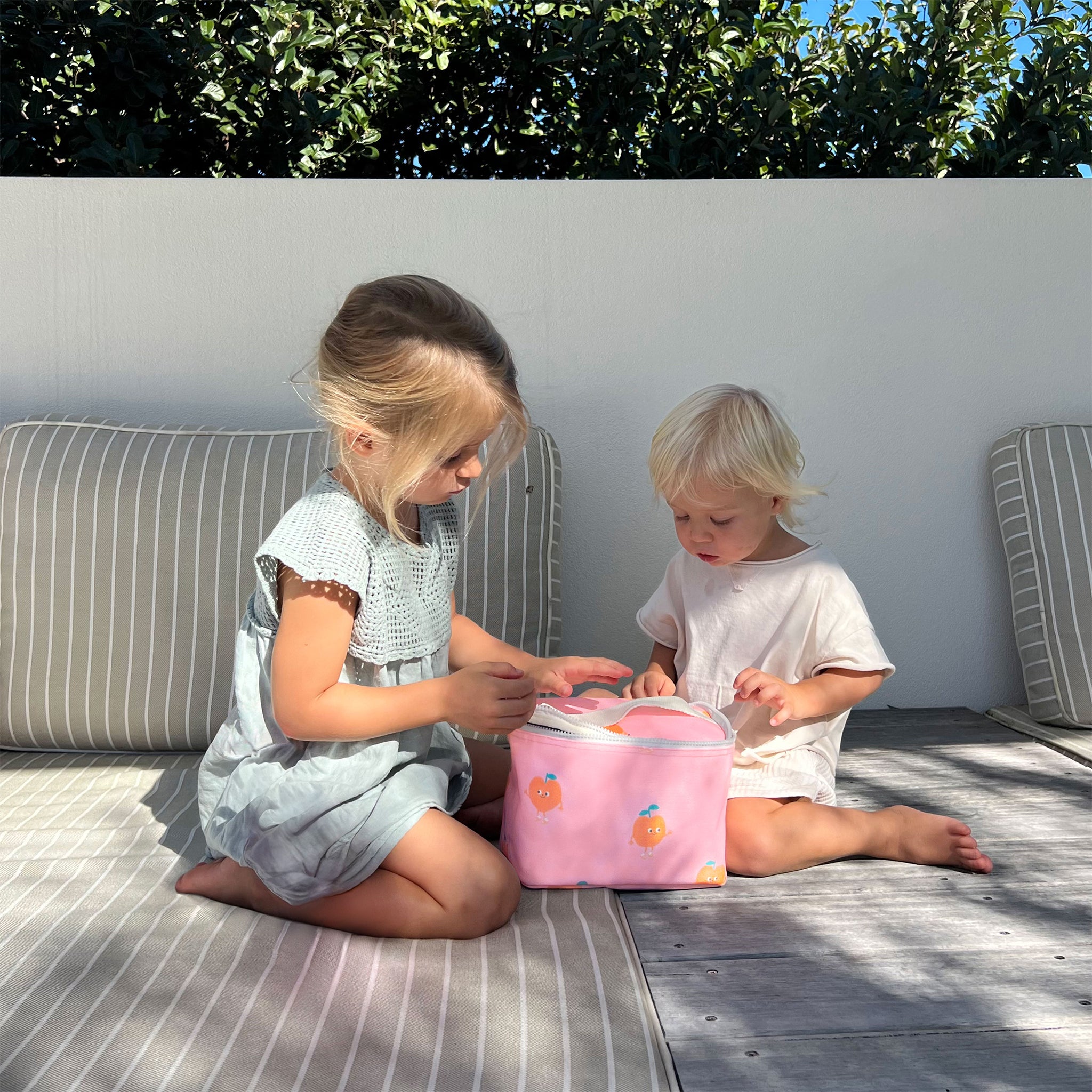 Kids Lunch Bag - Poppy the Peach Pink