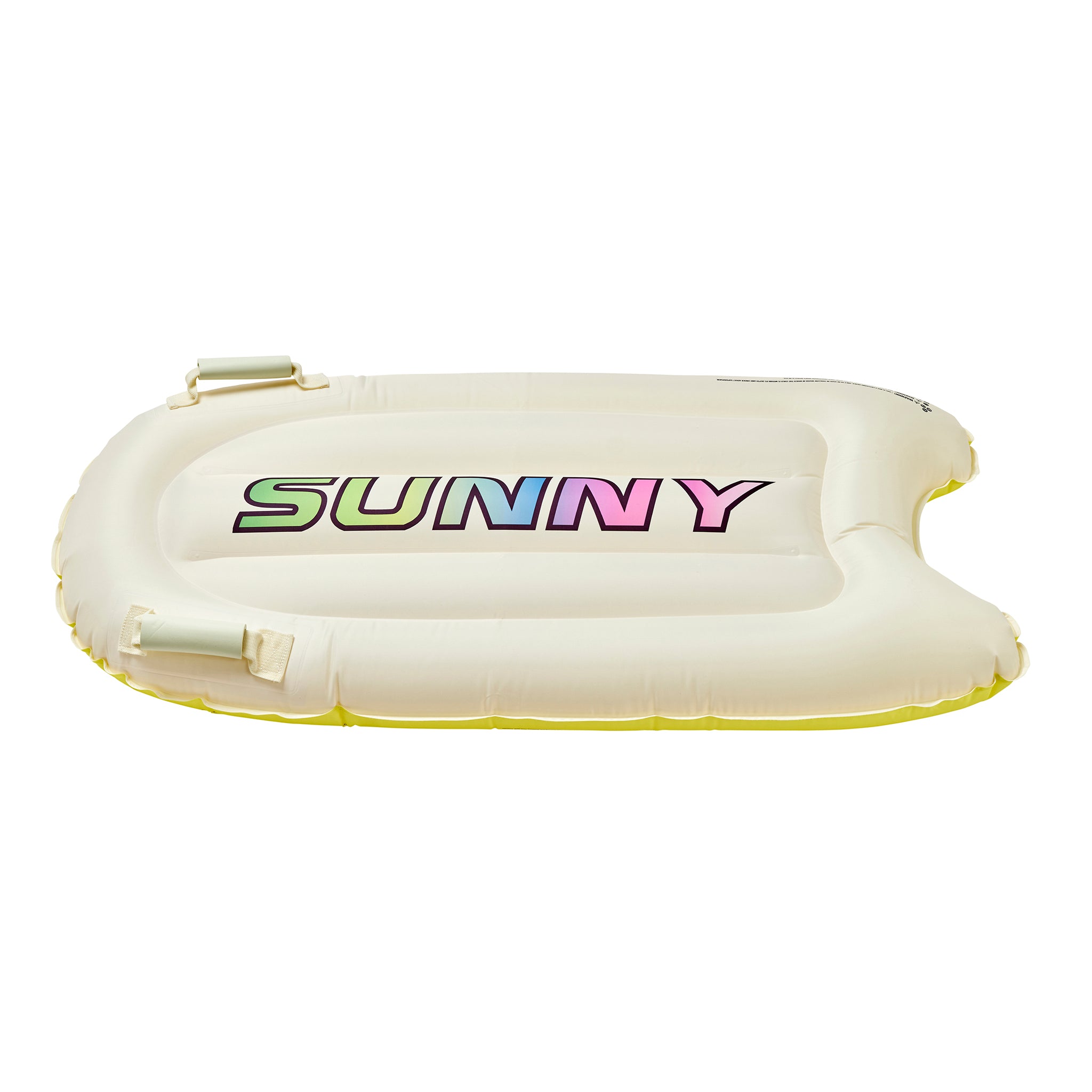 Kids Surf Mat - Pool Party Cream and Charcoal