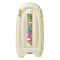 Kids Surf Mat - Pool Party Cream and Charcoal