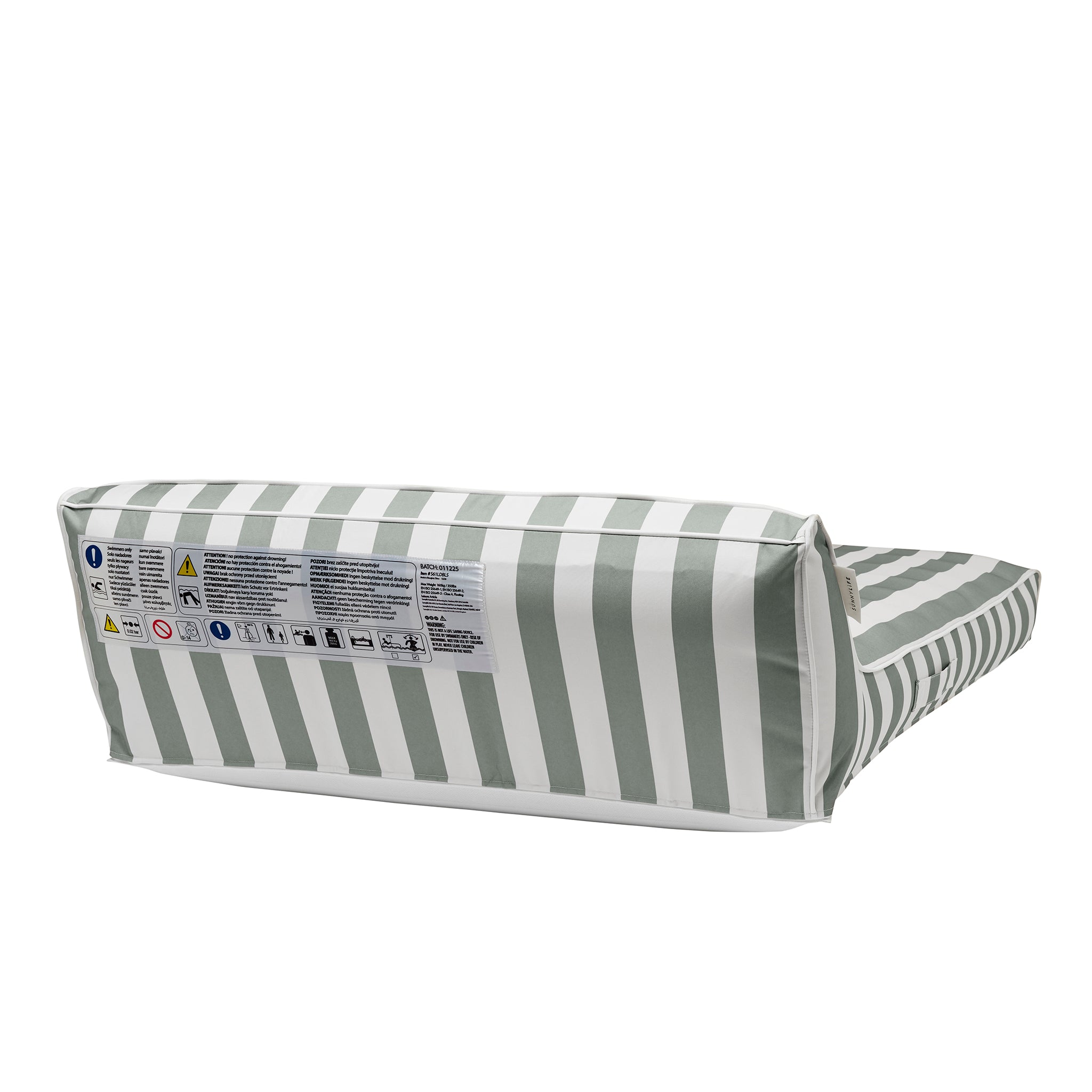 Luxe Double Lounger - Seagrass Stripe