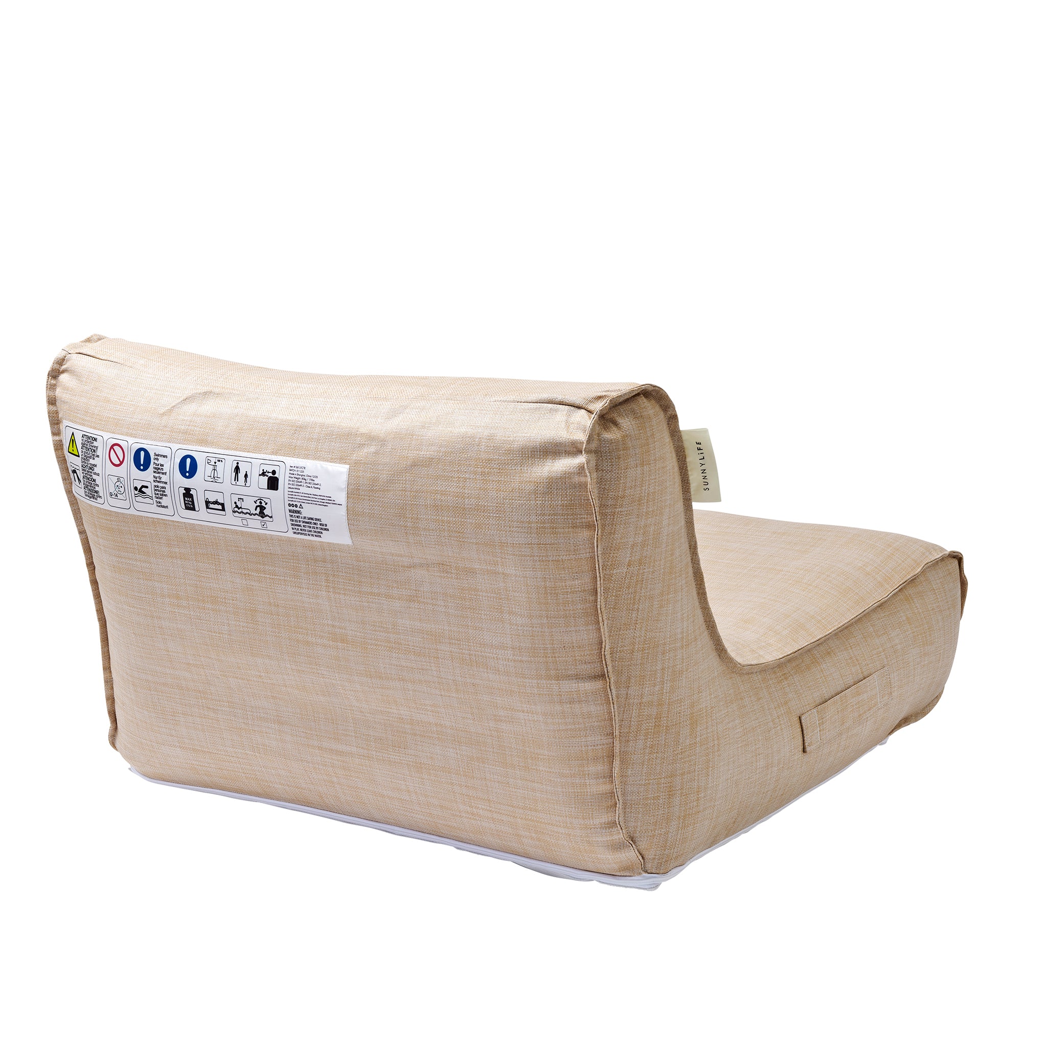 Raffia Floating Chair - Rattan