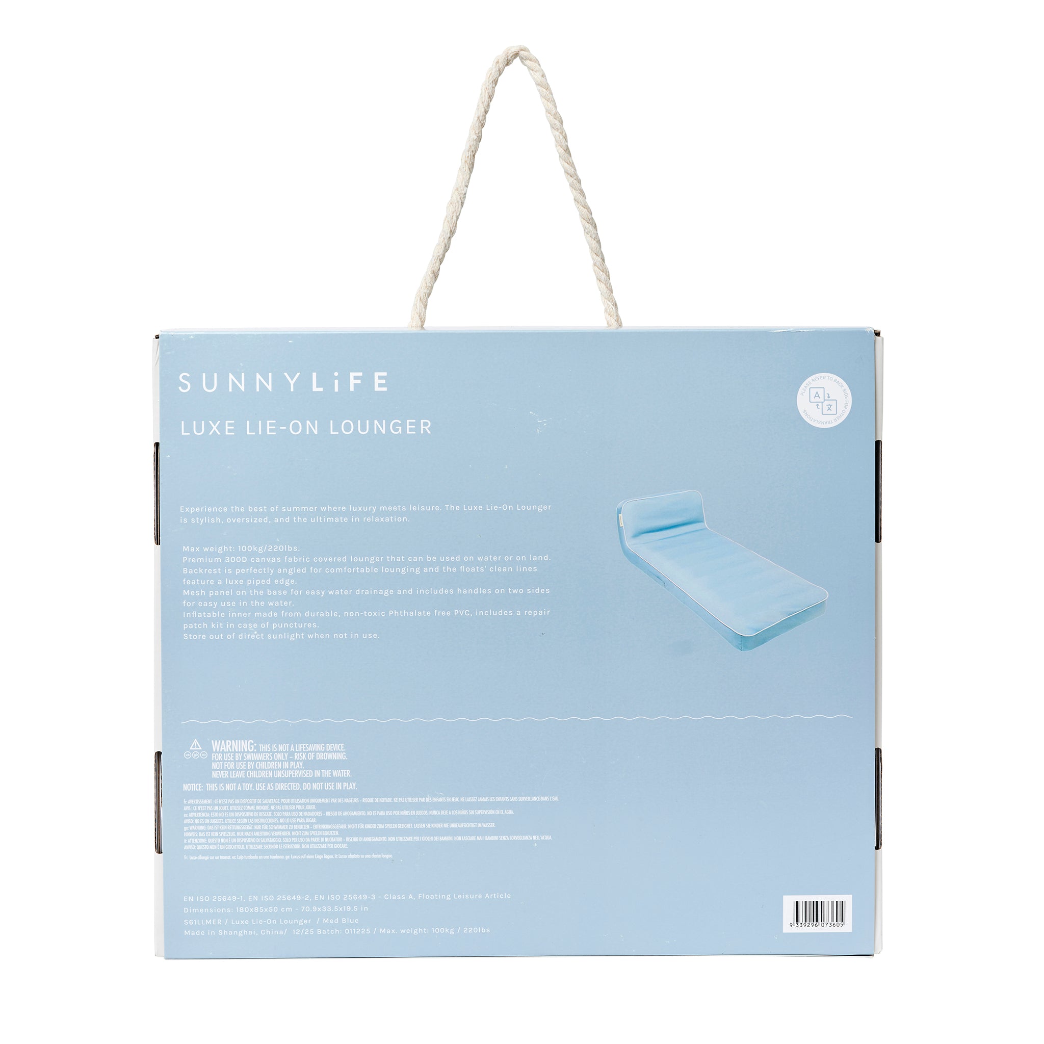 Sunnylife Lie-On Lounger - Thumbnail 5