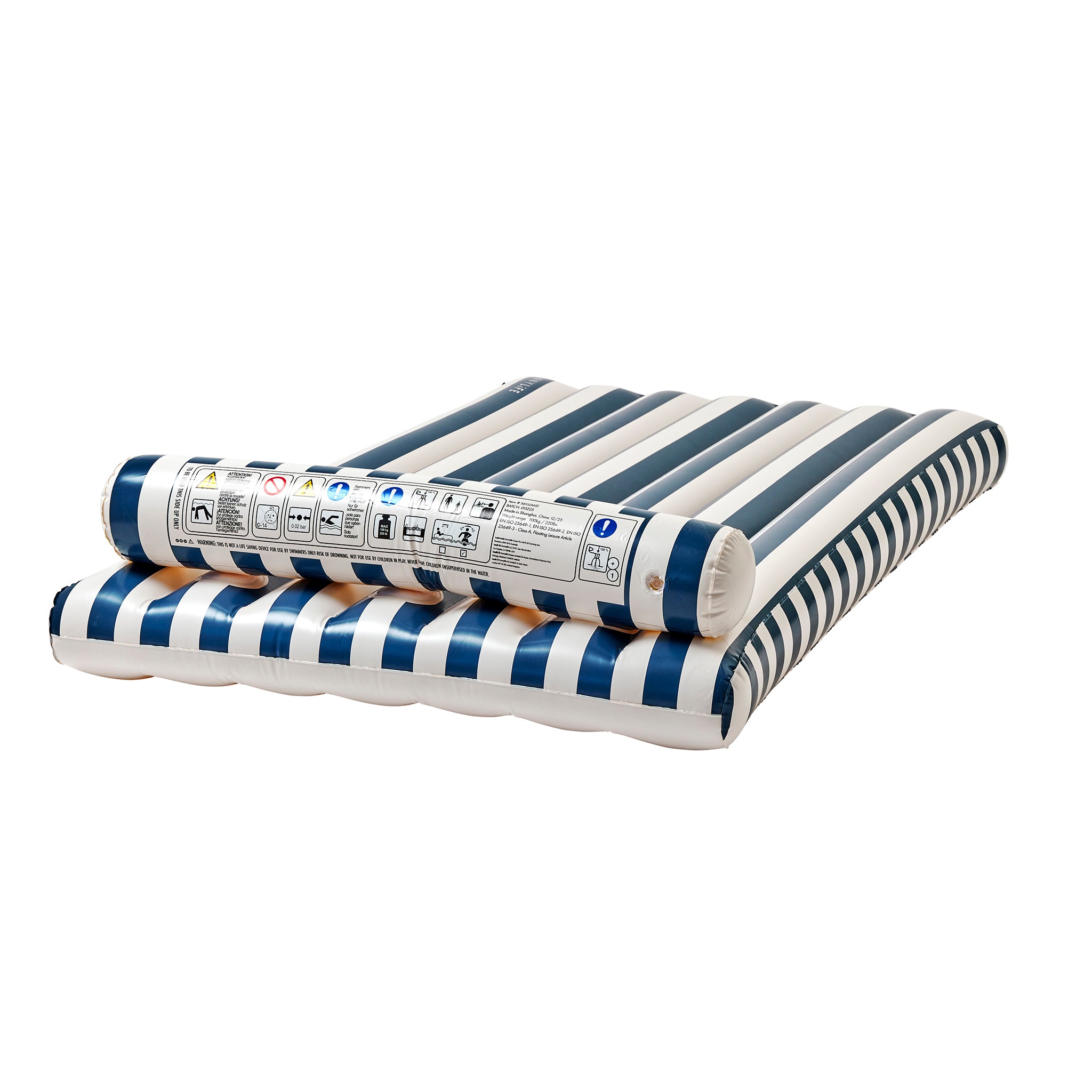 Luxe Lilo - Marine Stripe