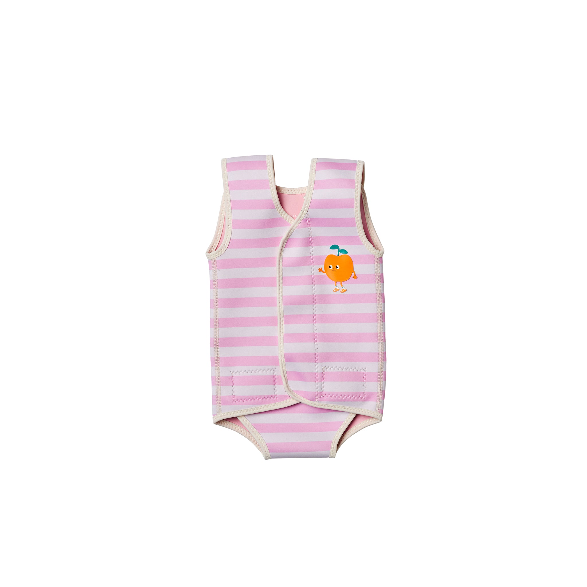 Baby Wetsuit - Poppy the Peach Pink Stripe