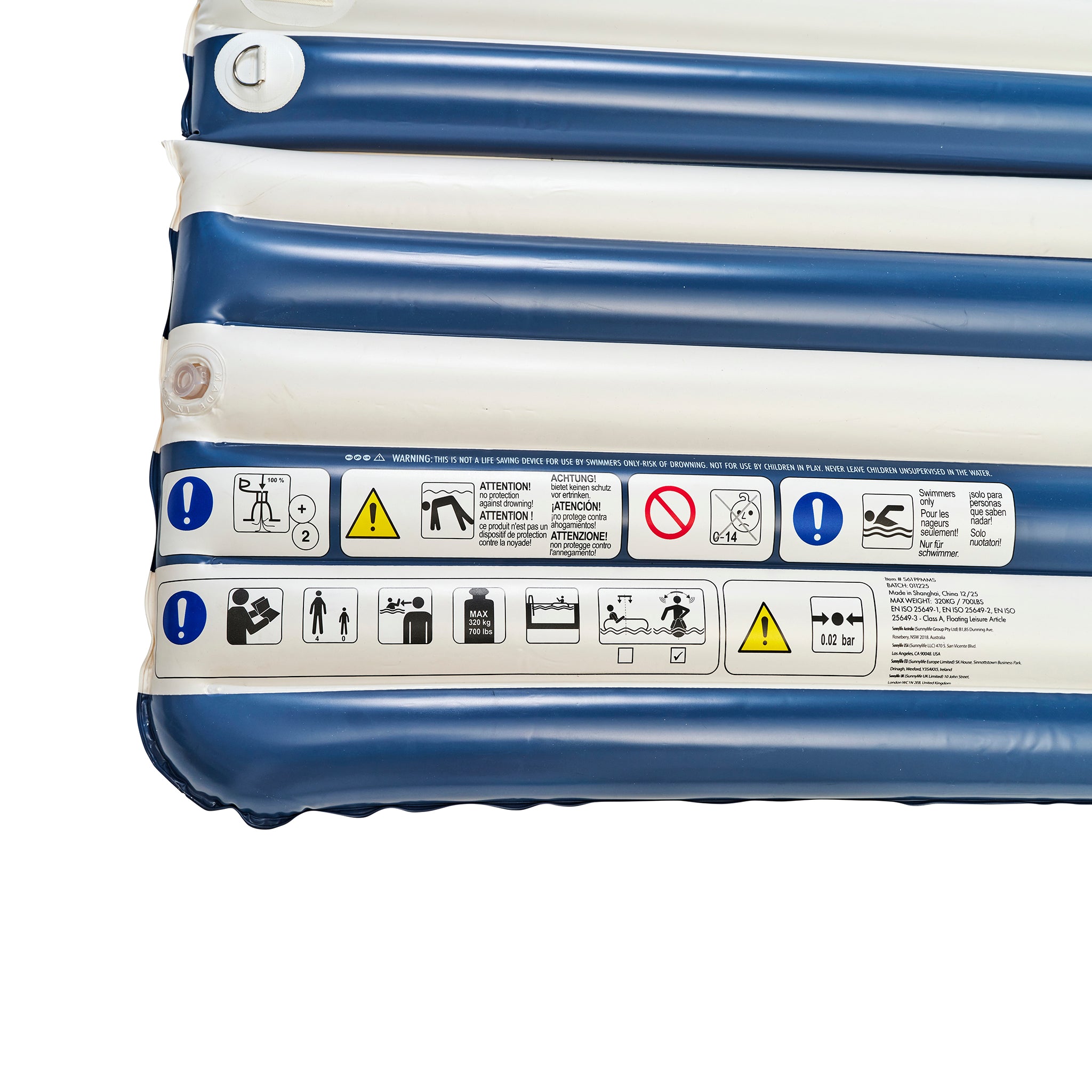 Party Pad Float - Marine Stripe