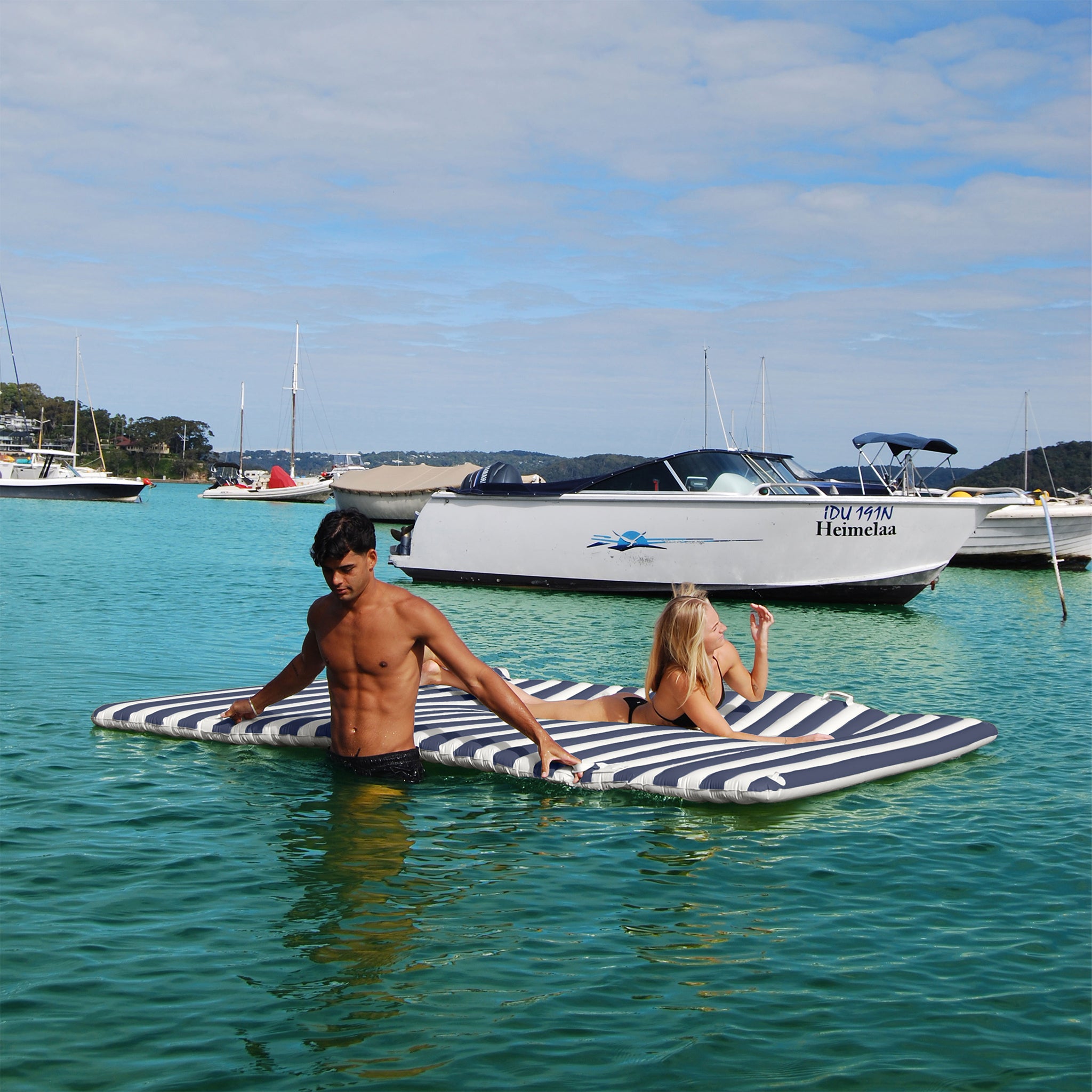 Party Pad Float - Marine Stripe