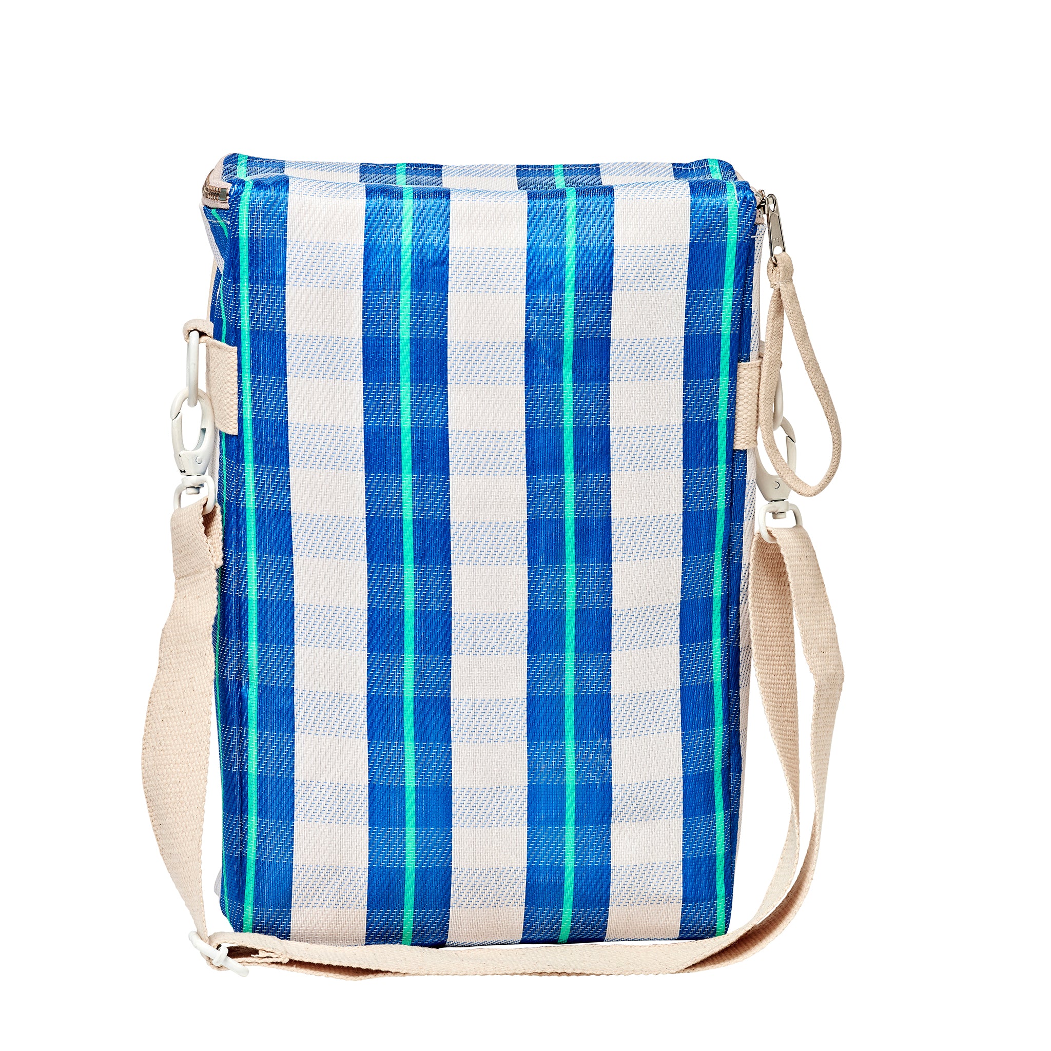 Cooler Drinks Bag | La Mer Blue Neon