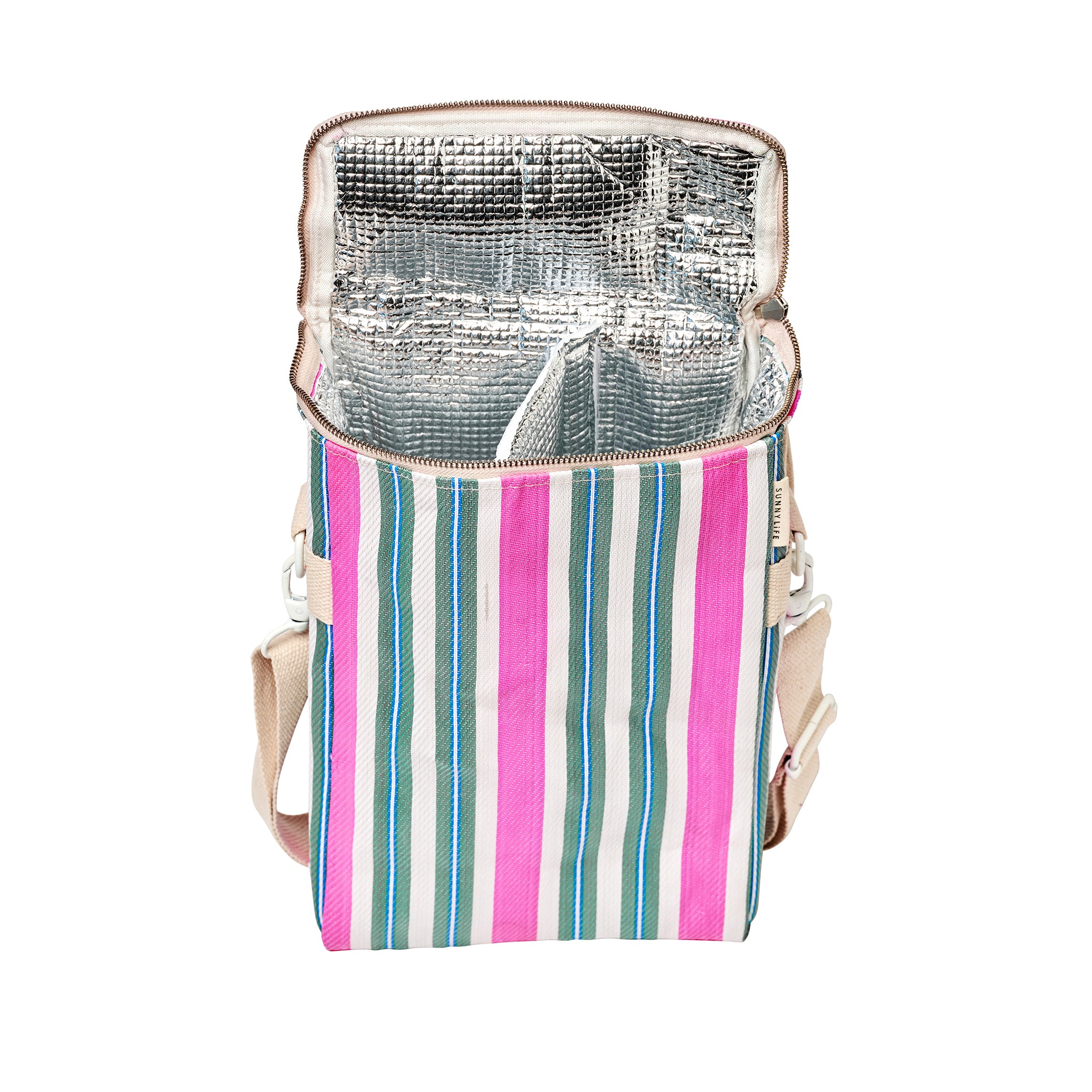 Cooler Drinks Bag - Seagrass Green Multi