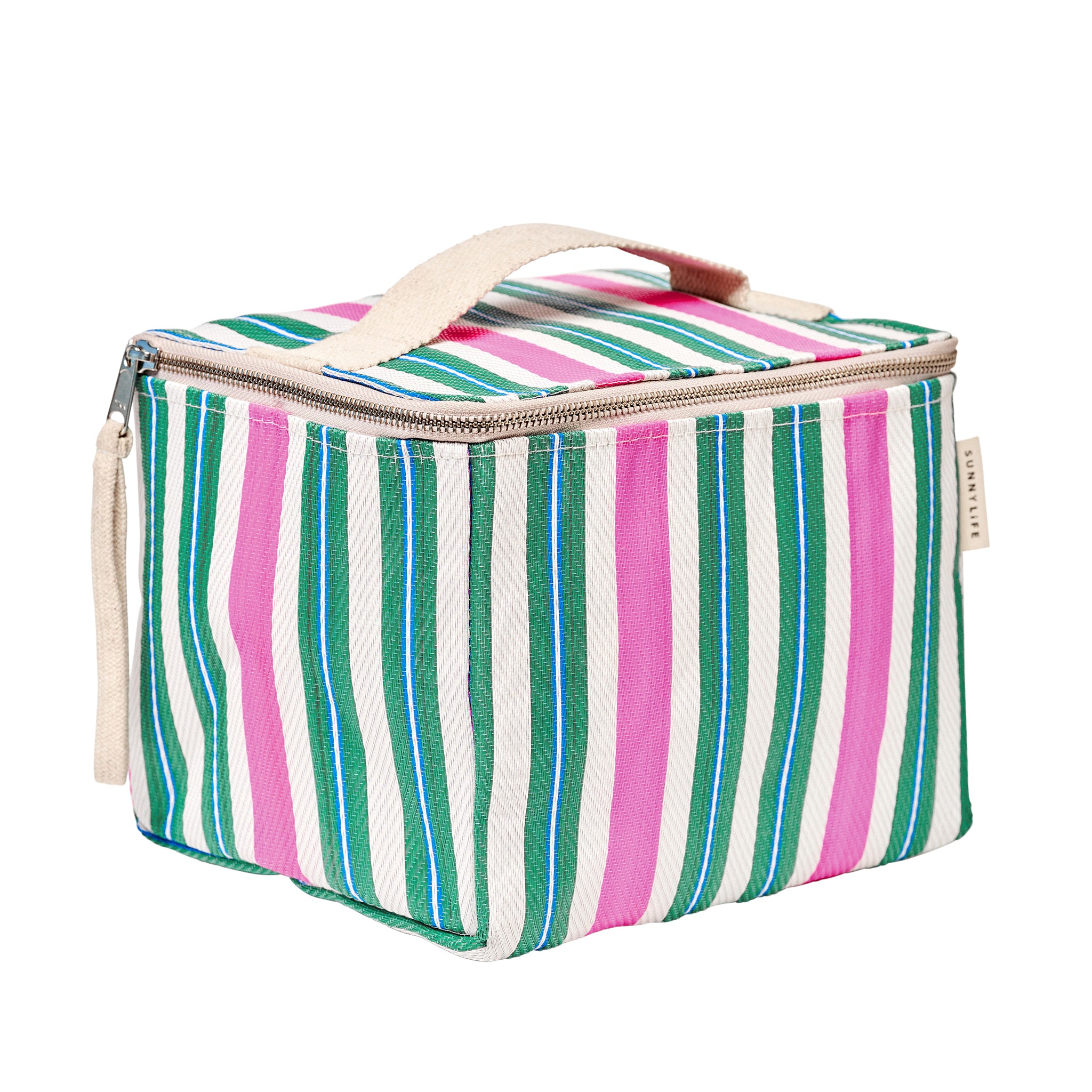 Cooler Drinks Bag - Seagrass Green Multi