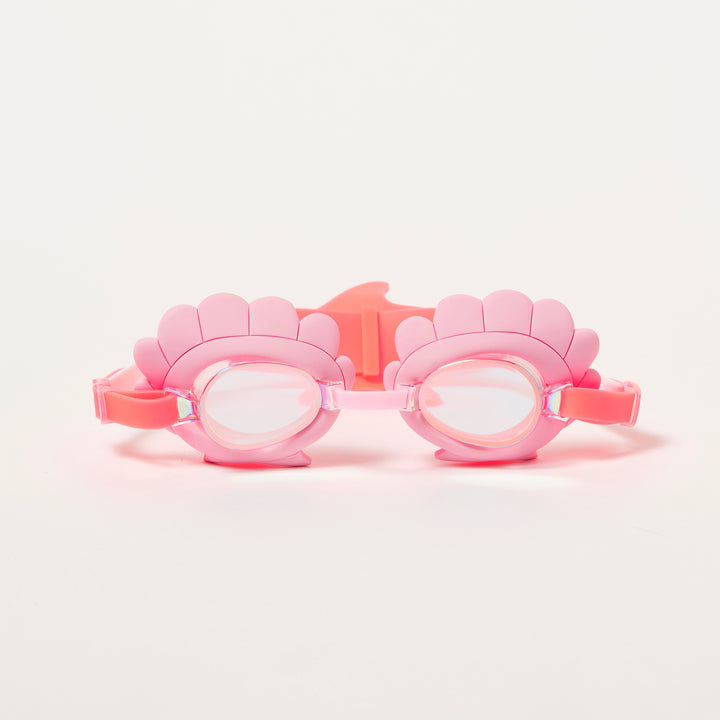 Mini Swim Goggles | Melody the Mermaid Neon Strawberry