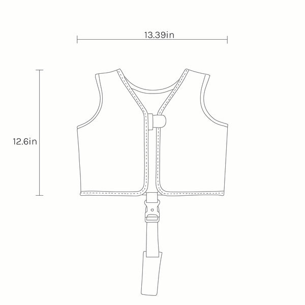 Smiley Swim Vest 1-2