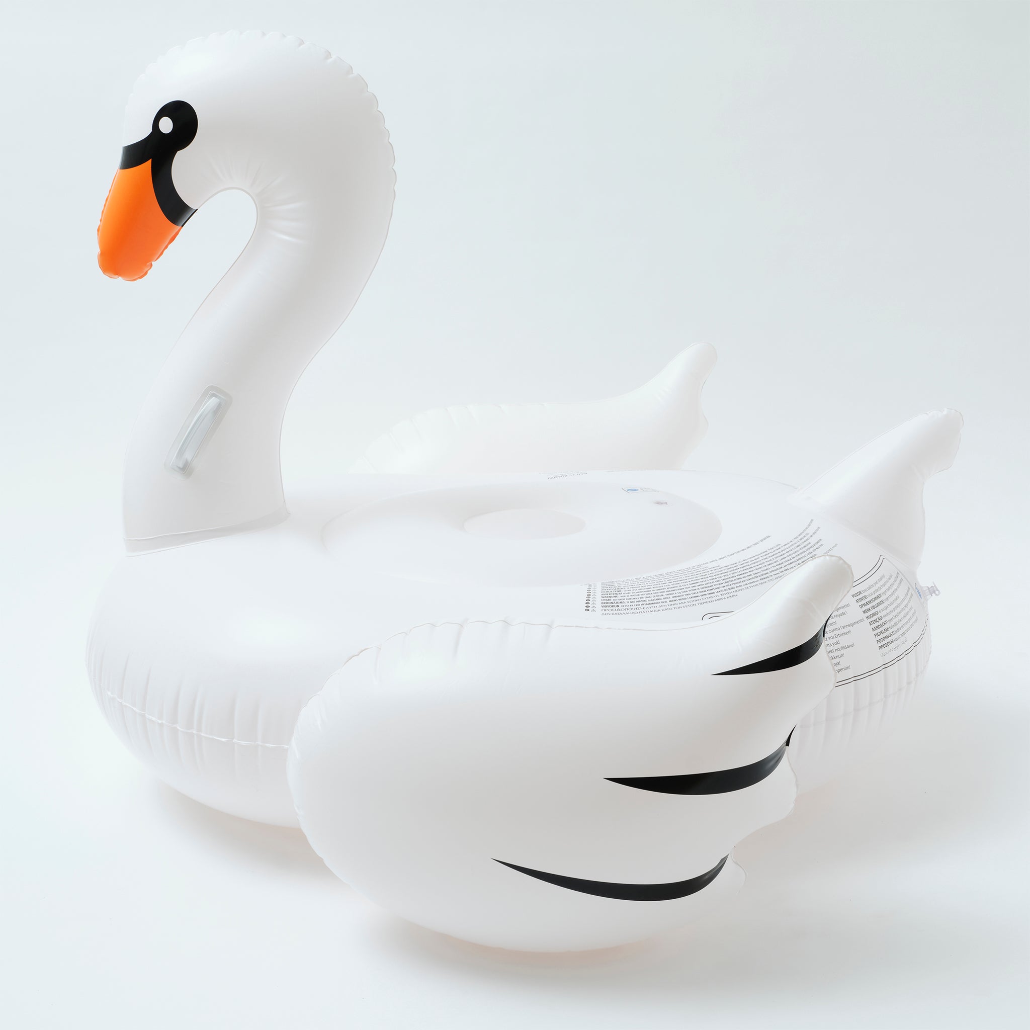 Original Luxe Ride-On Float Swan | The Resort White on White