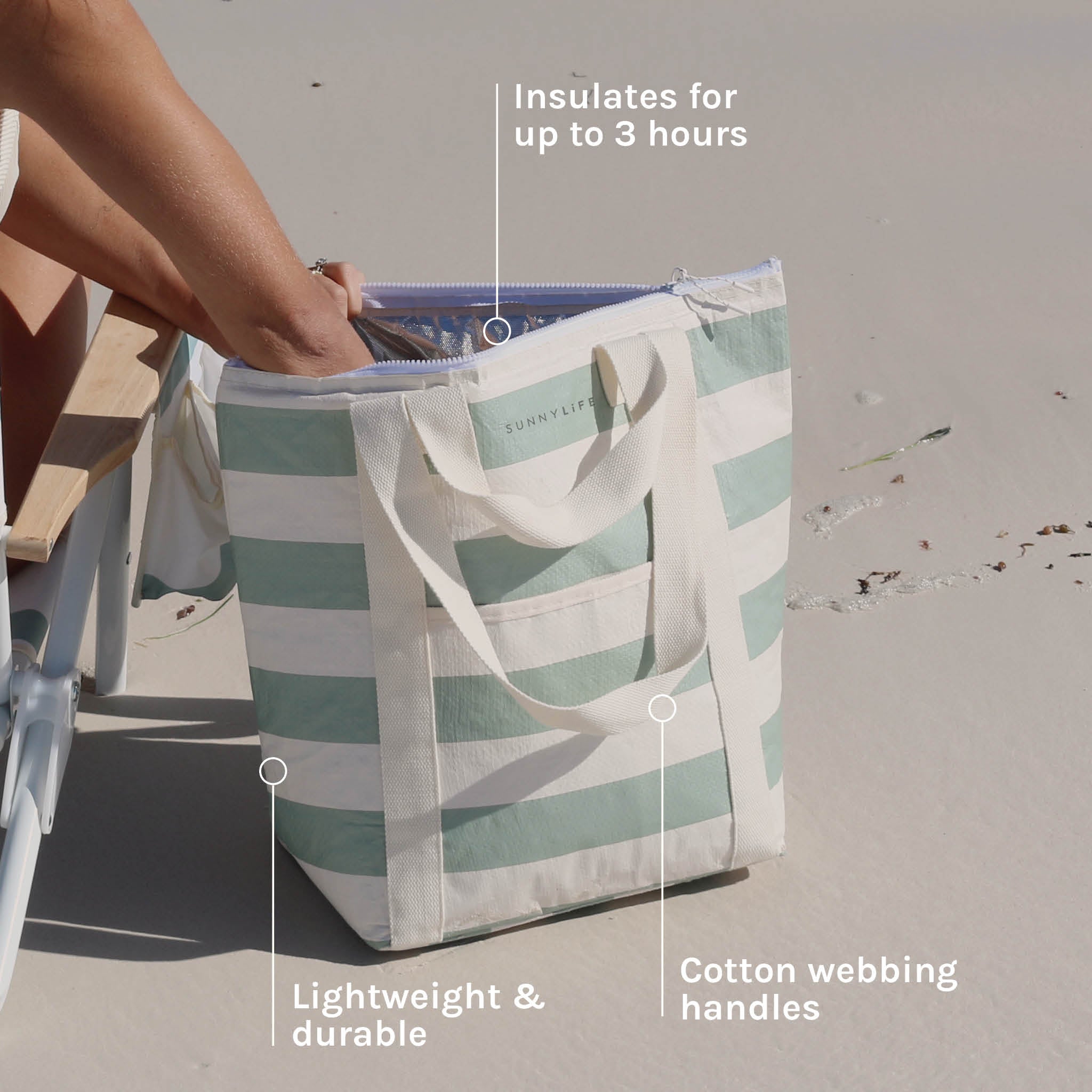 Light Cooler Tote - La Palma
