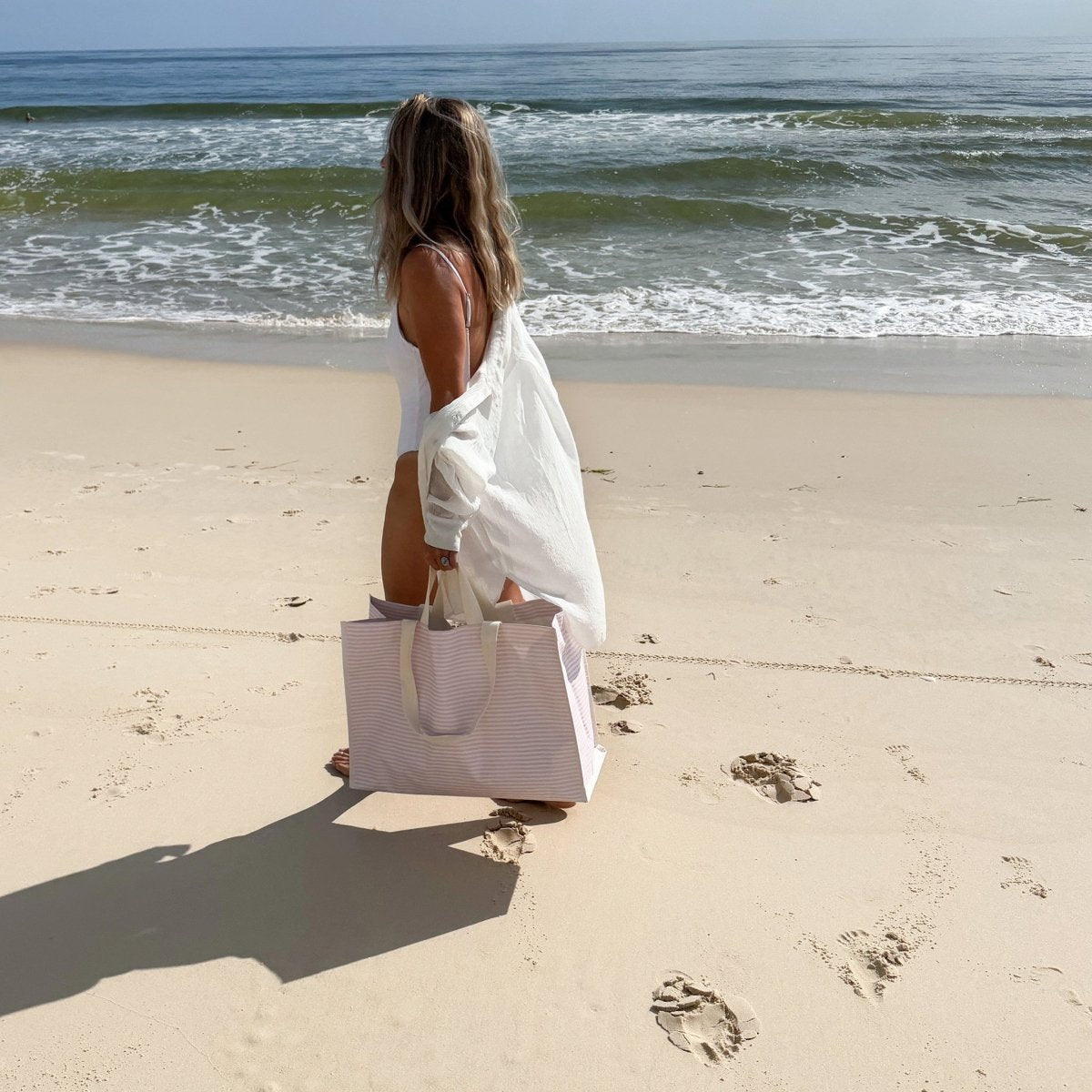 Carryall Beach Bag - Lazy Days