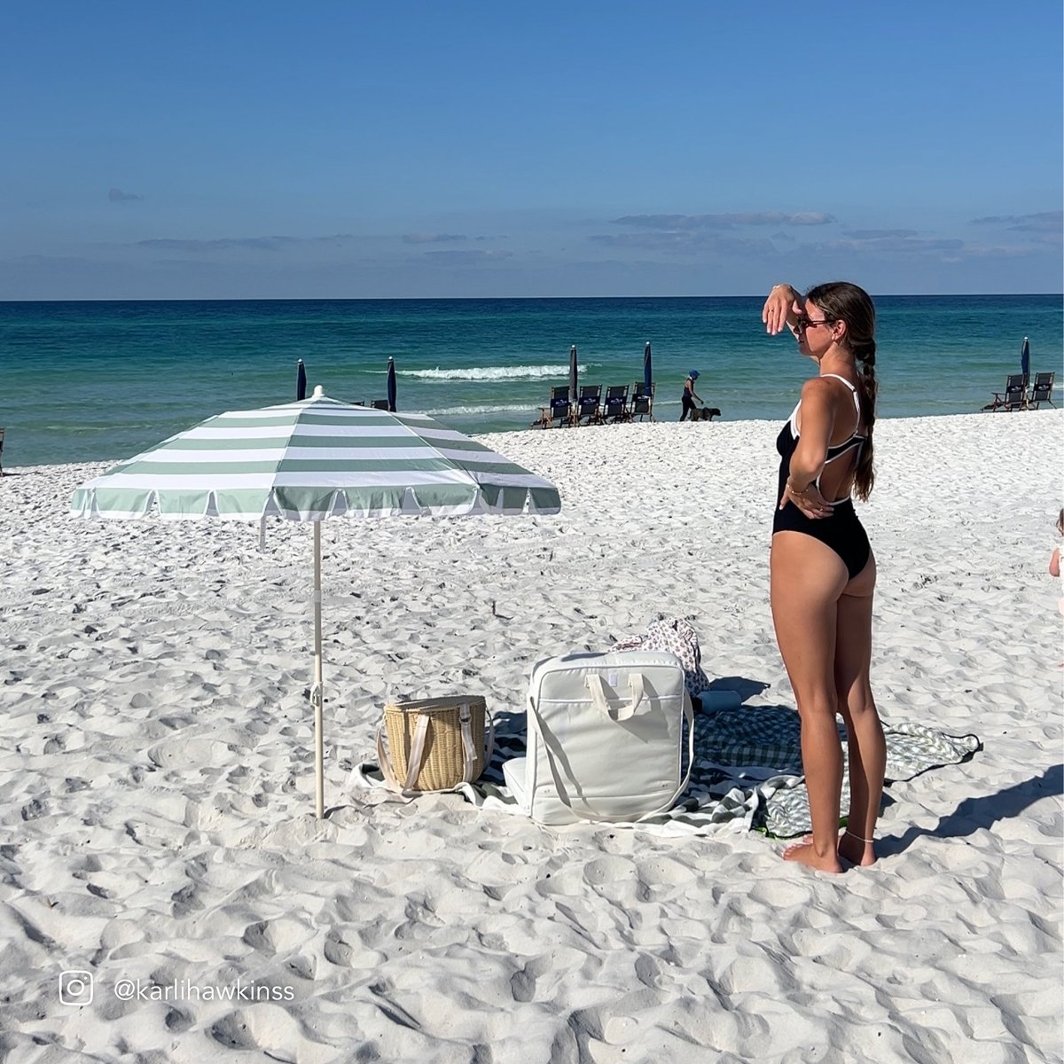 Compact Beach Umbrella - La Palma - SUNNYLiFE US