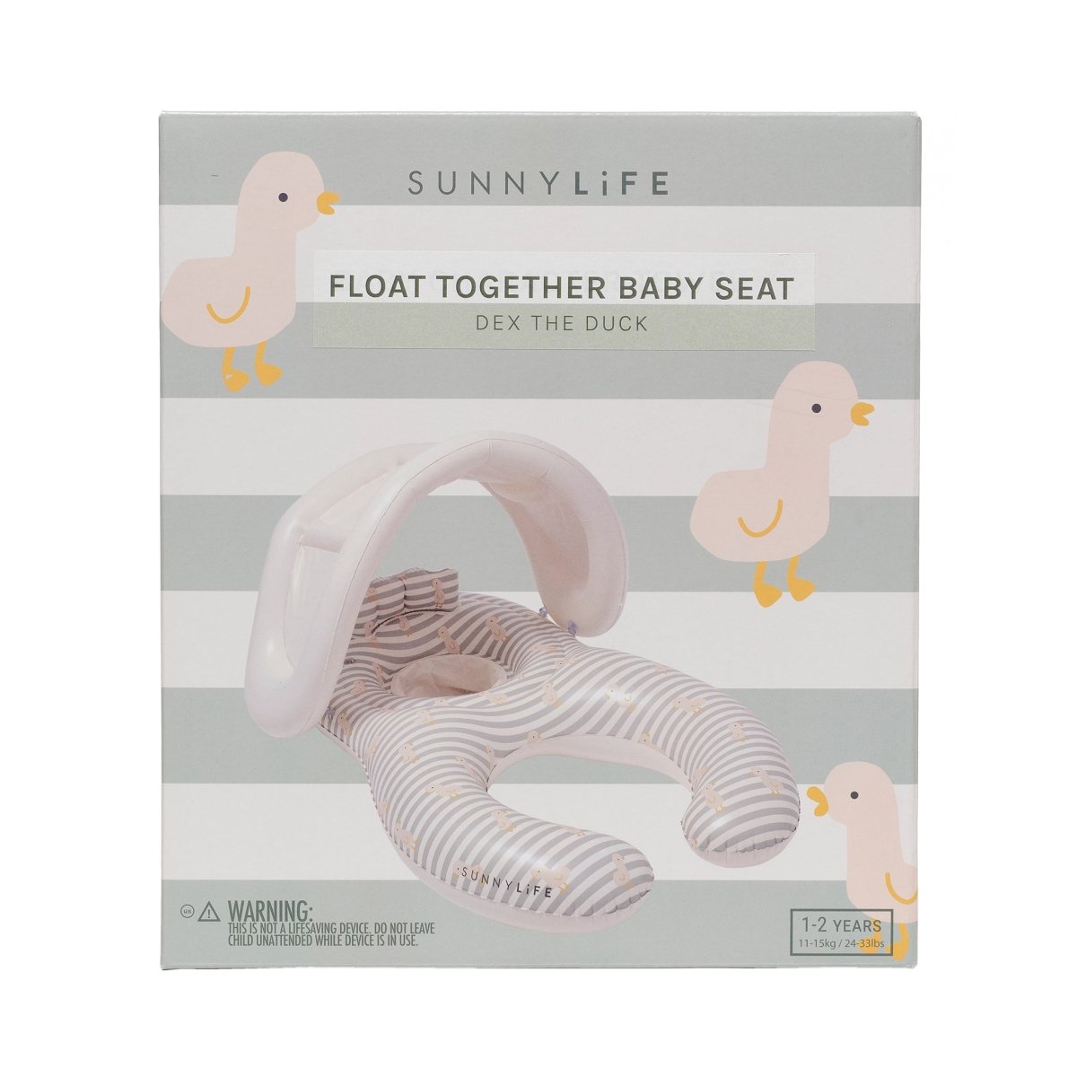 Float Together Baby Seat - Dex the Duck - SUNNYLiFE US