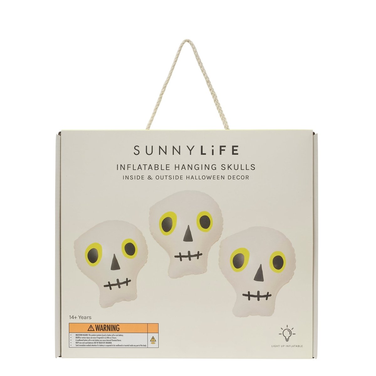Inflatable Hanging Skulls Halloween Set - SUNNYLiFE US