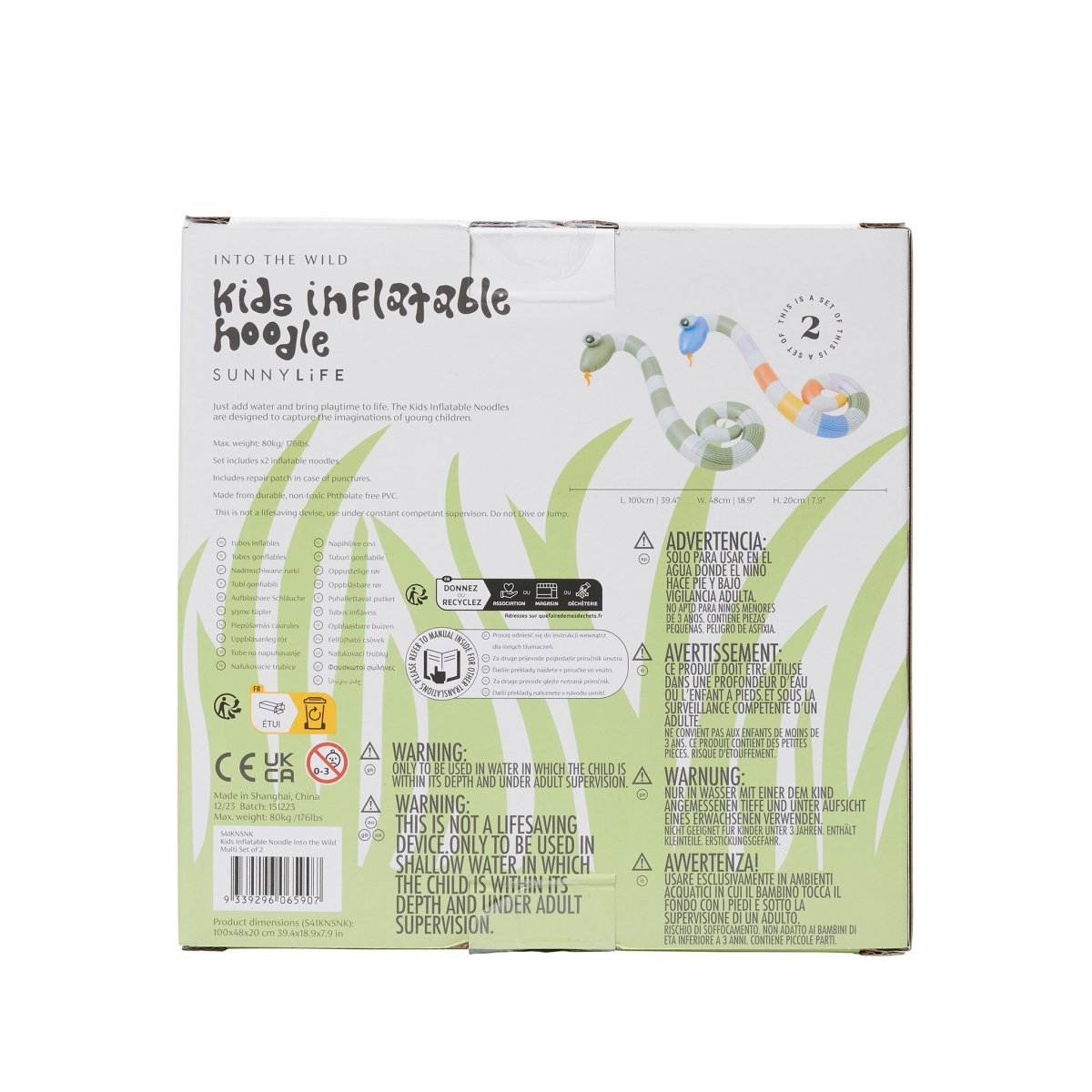 Kids Inflatable Noodle - Into the Wild - SUNNYLiFE US