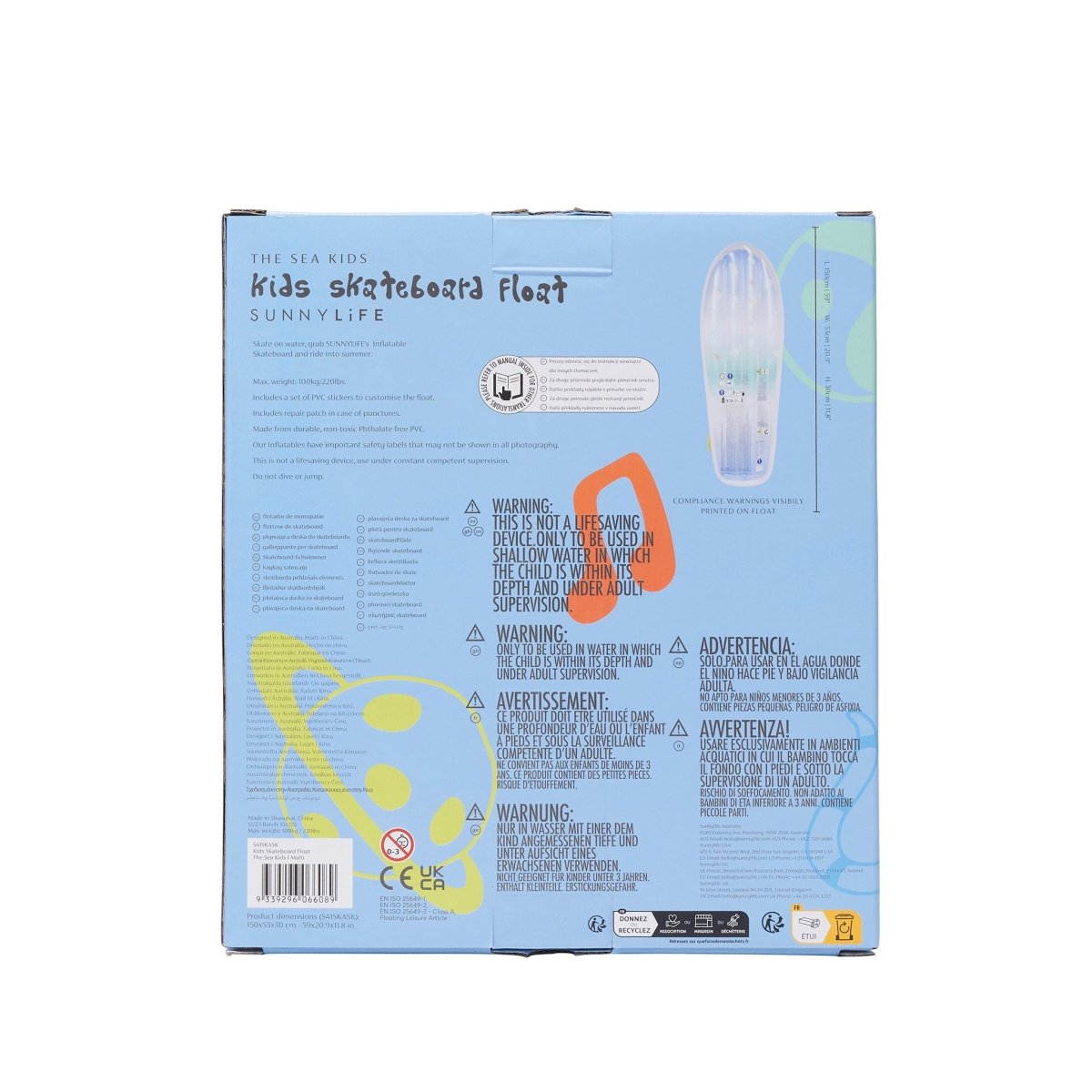 Kids Skateboard Float - SUNNYLiFE US