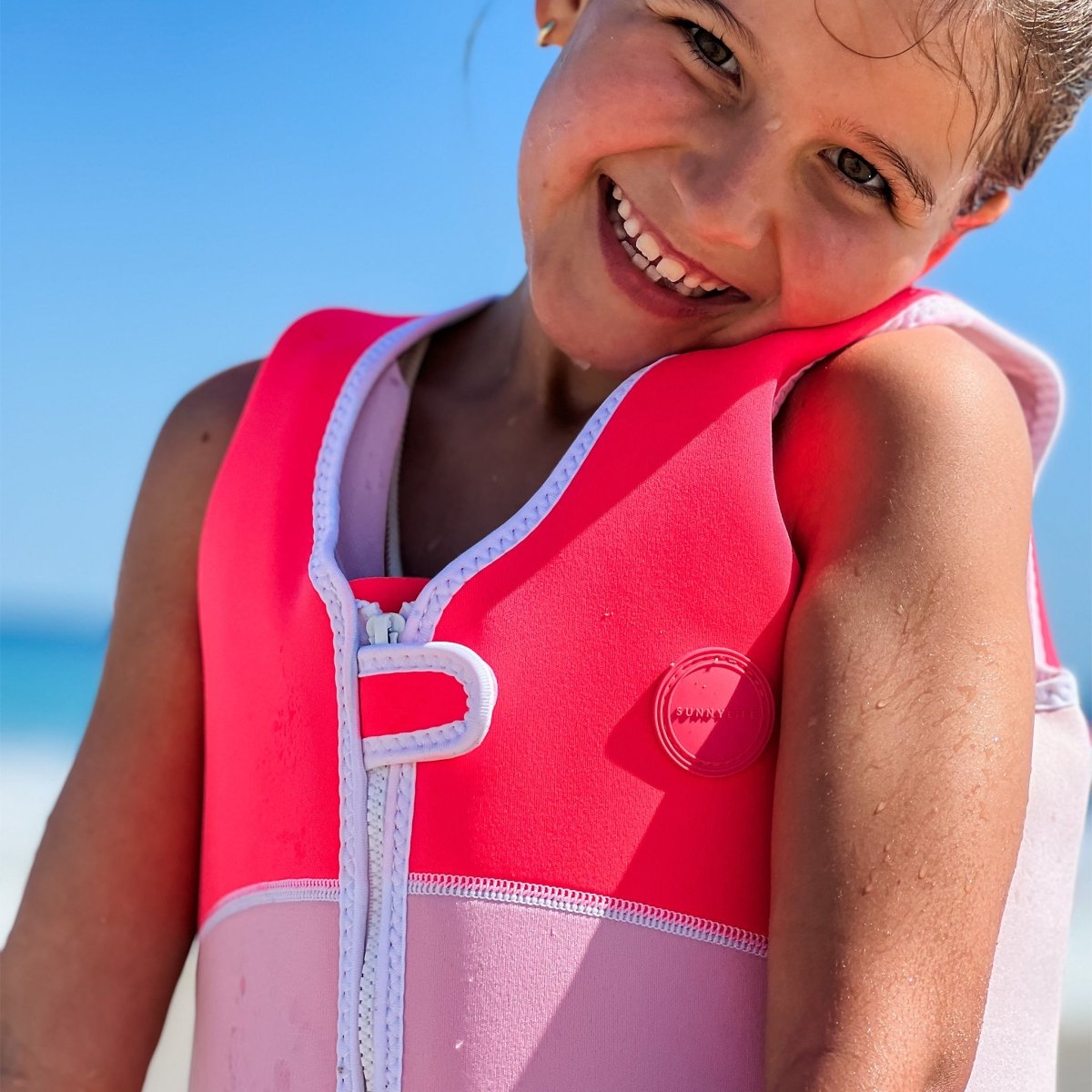 Kids Swim Vest 3 - 6 - Melody The Mermaid - SUNNYLiFE US