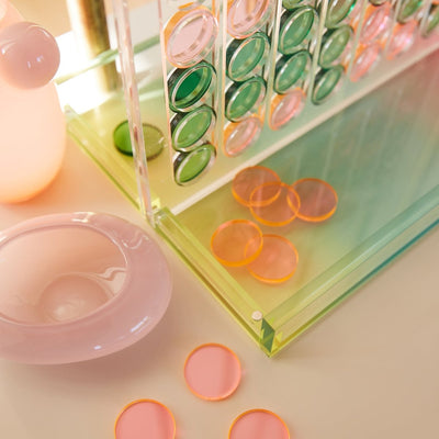 LUCITE 4 IN A ROW OMBRE