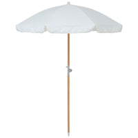 Luxe Beach Umbrella - Cream