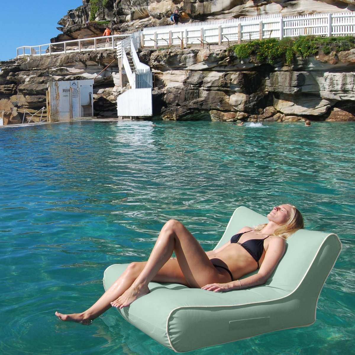 Luxe Floating Chair - Sea Sage - SUNNYLiFE US